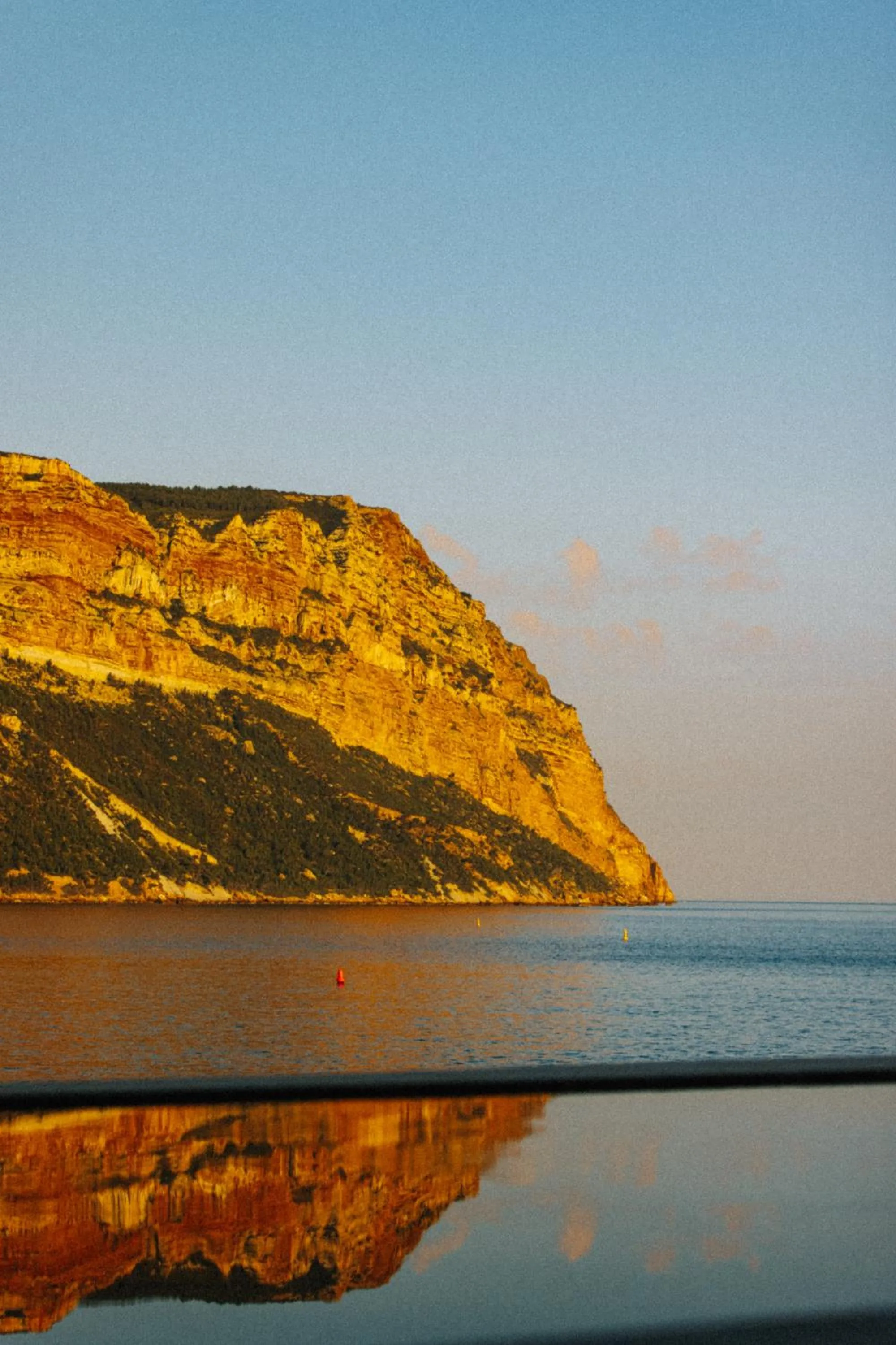 Sea view in Hôtel Les Roches Blanches Cassis