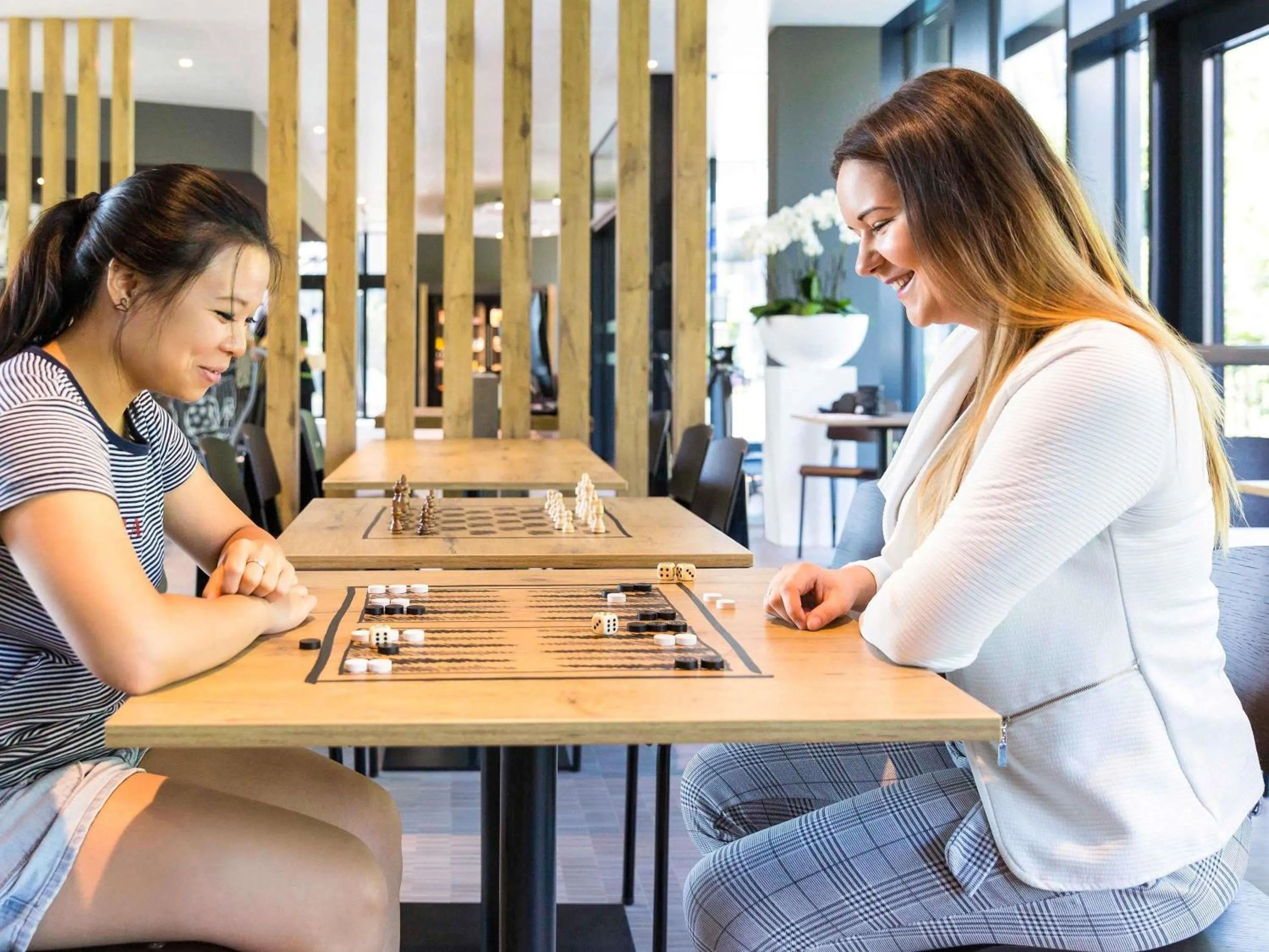 Communal lounge/ TV room in ibis Baden Neuenhof