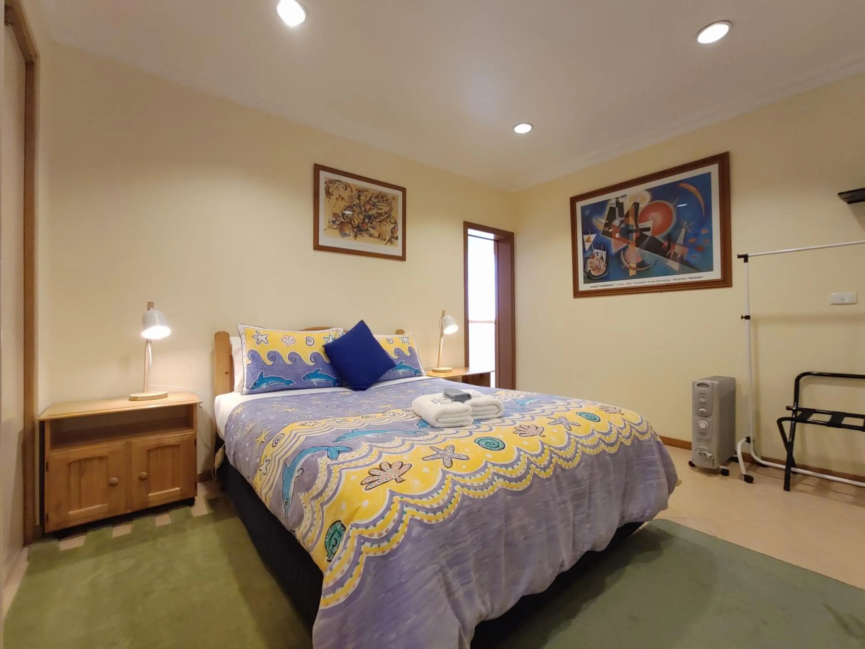 Bedroom, Bed in Angela's Beach Stays