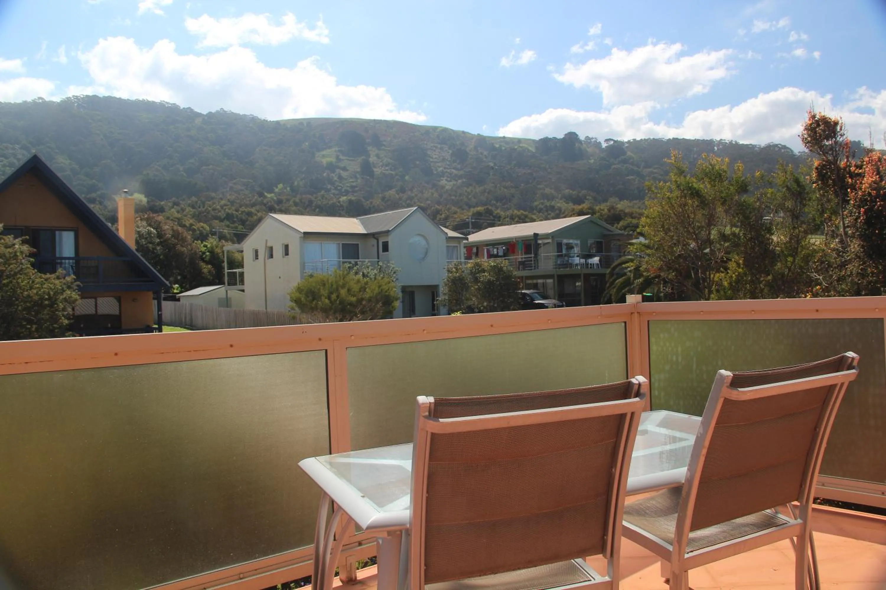 Balcony/Terrace in Angela's Beach Stays