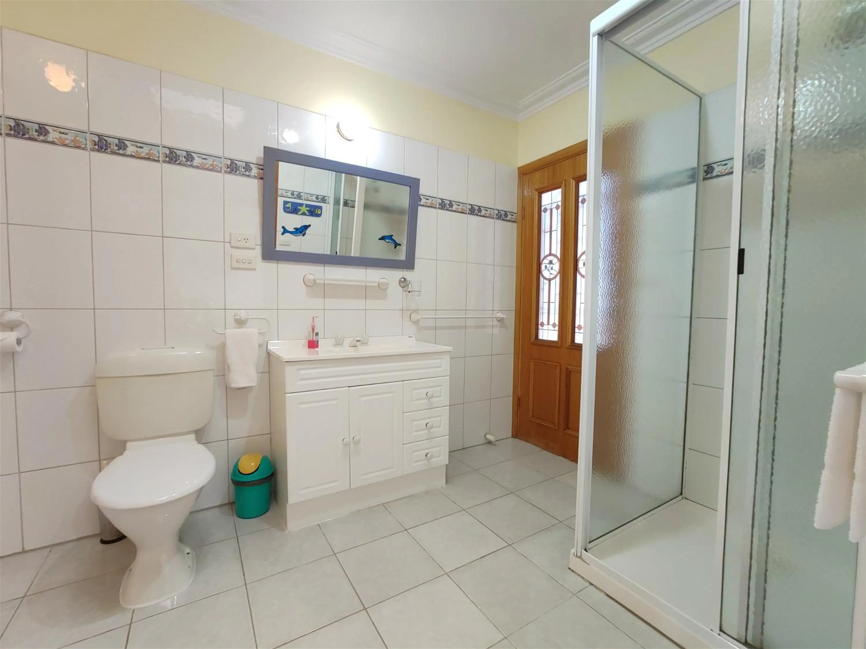 Bathroom in Angela's Beach Stays