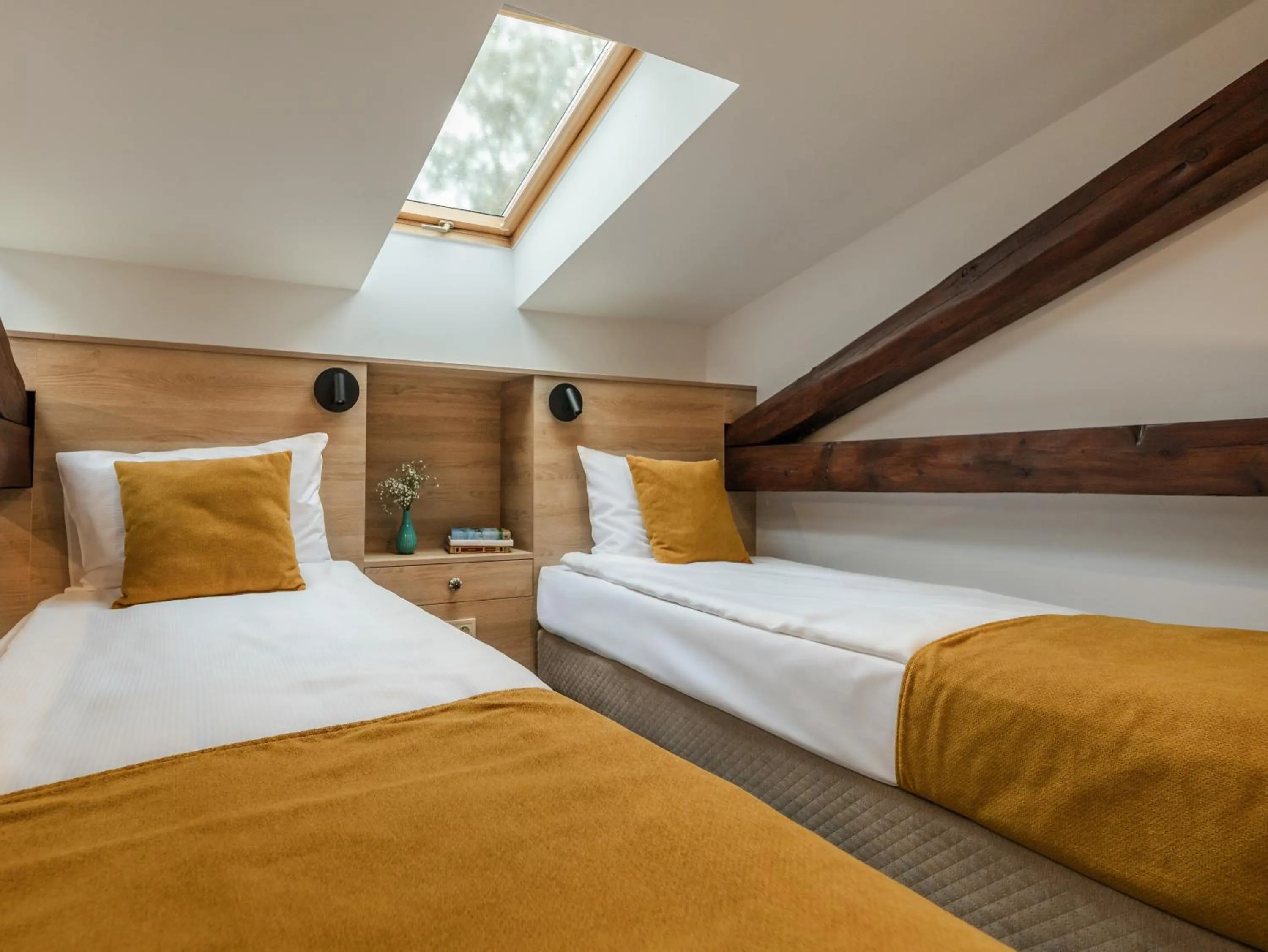 Bed in Pałac w Małkowie