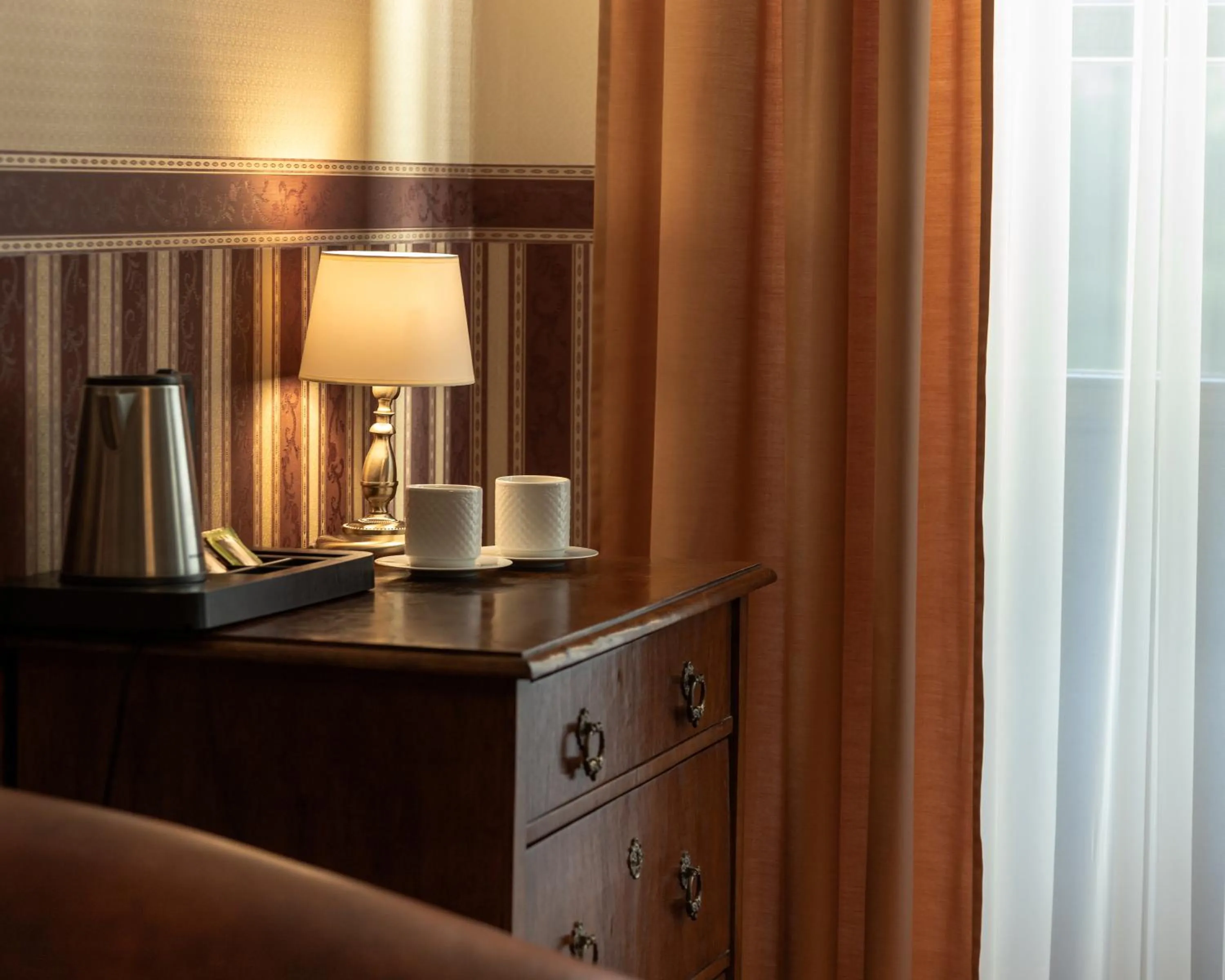 Coffee/tea facilities in Pałac w Małkowie