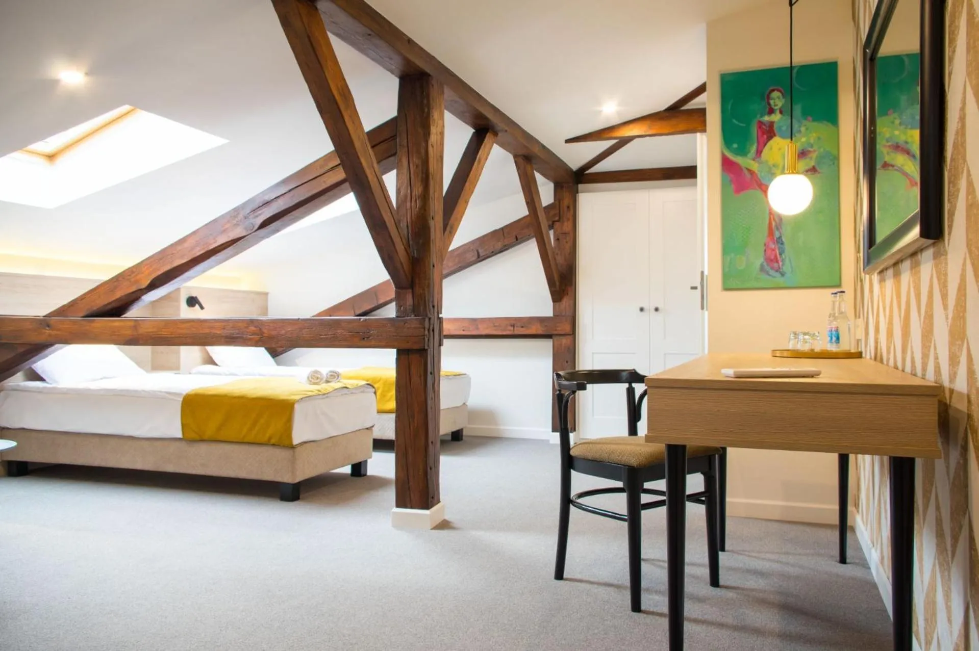 Bed in Pałac w Małkowie