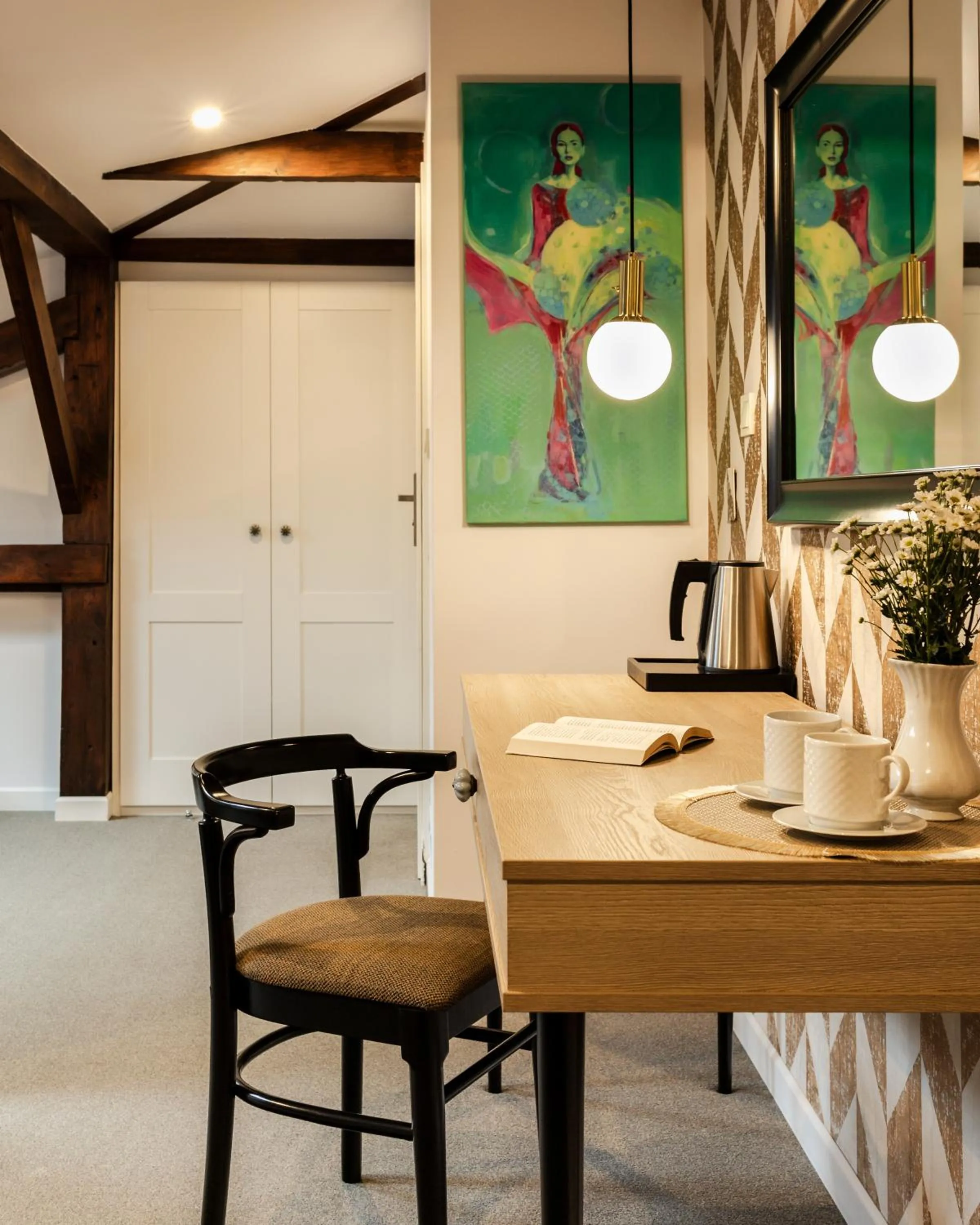 Coffee/tea facilities in Pałac w Małkowie