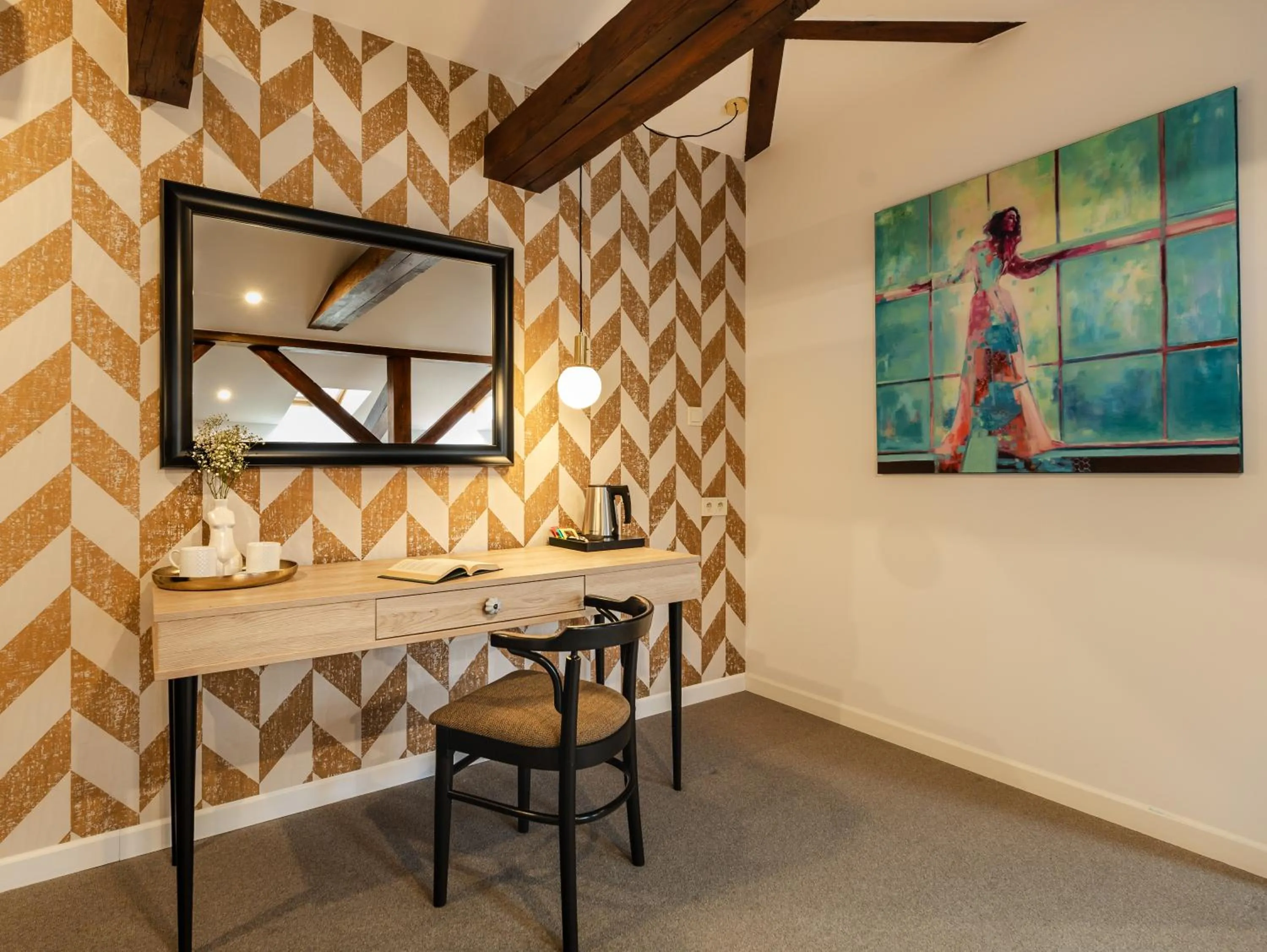 Coffee/tea facilities in Pałac w Małkowie