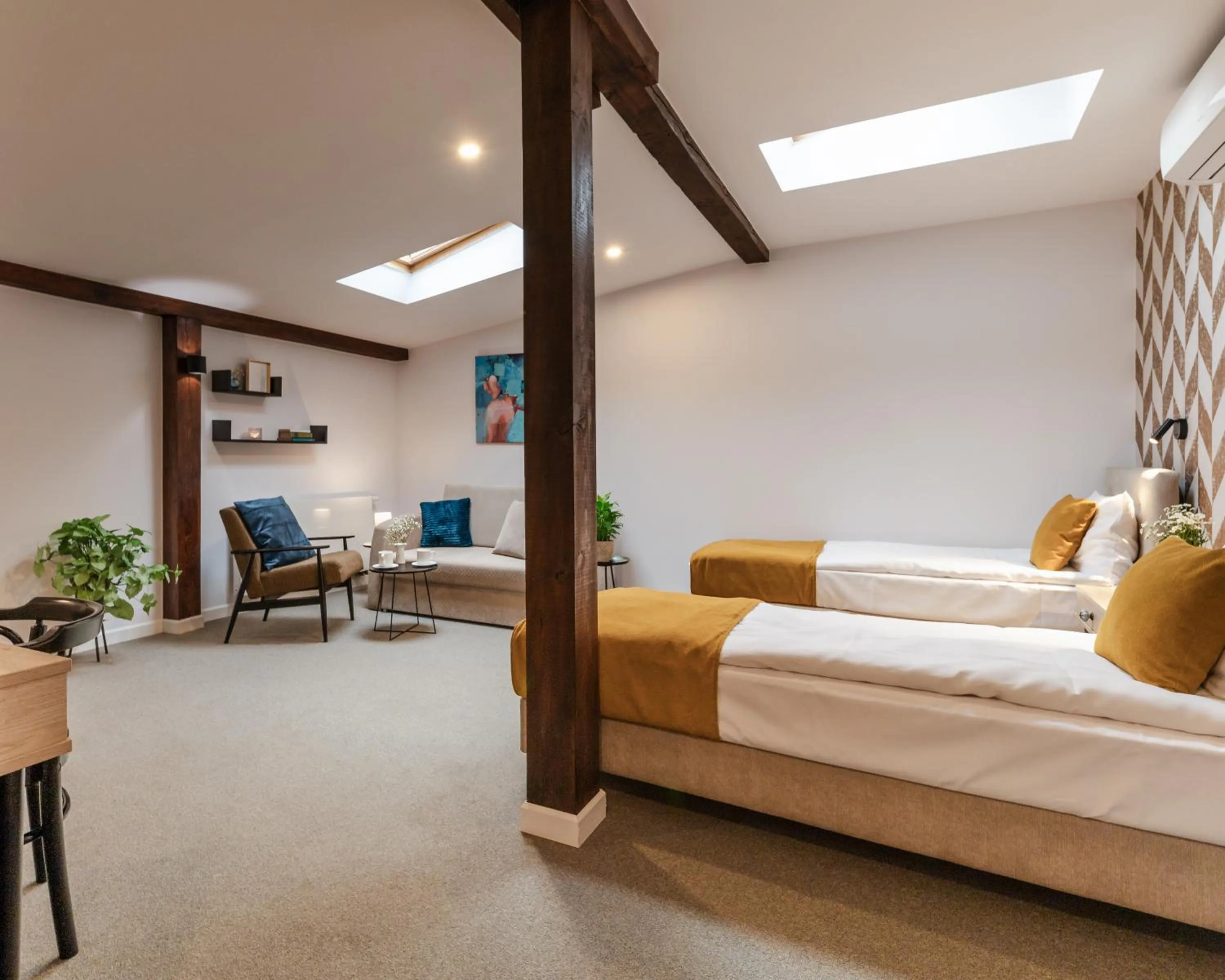 Bed in Pałac w Małkowie