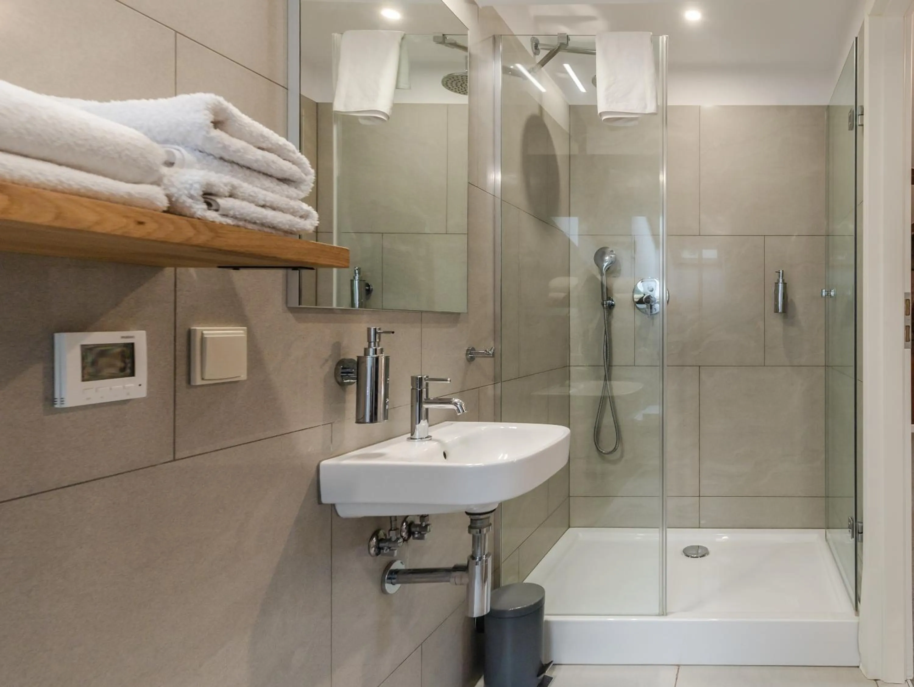 Shower in Pałac w Małkowie