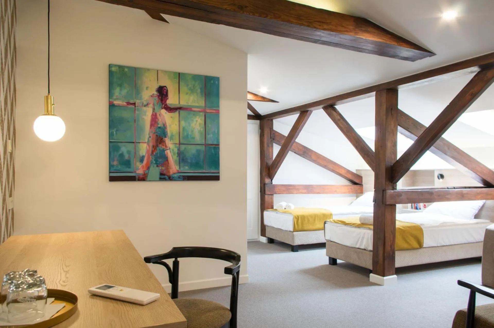 Bed in Pałac w Małkowie