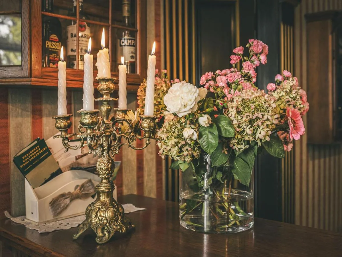 Lobby or reception in Pałac w Małkowie