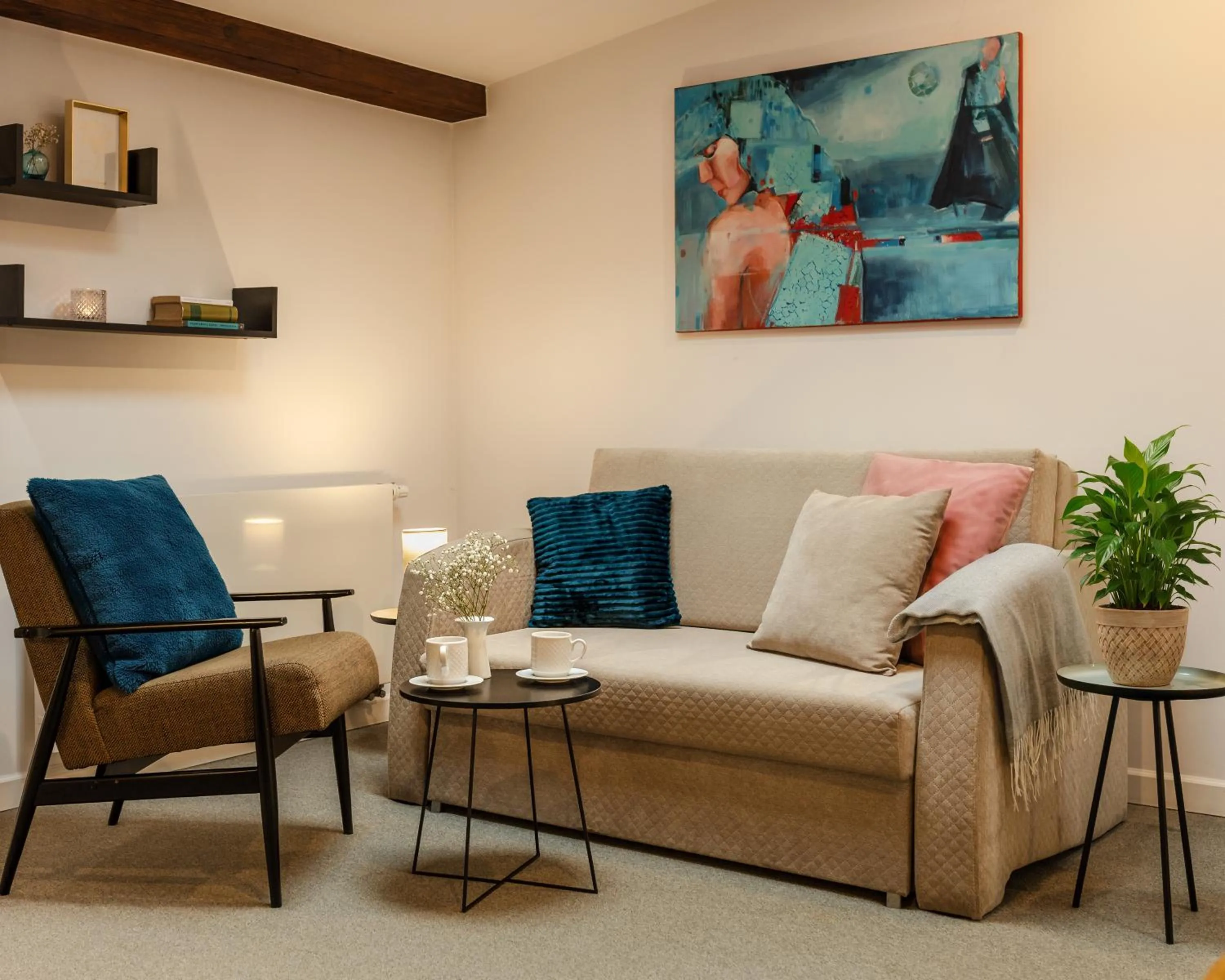 Living room in Pałac w Małkowie