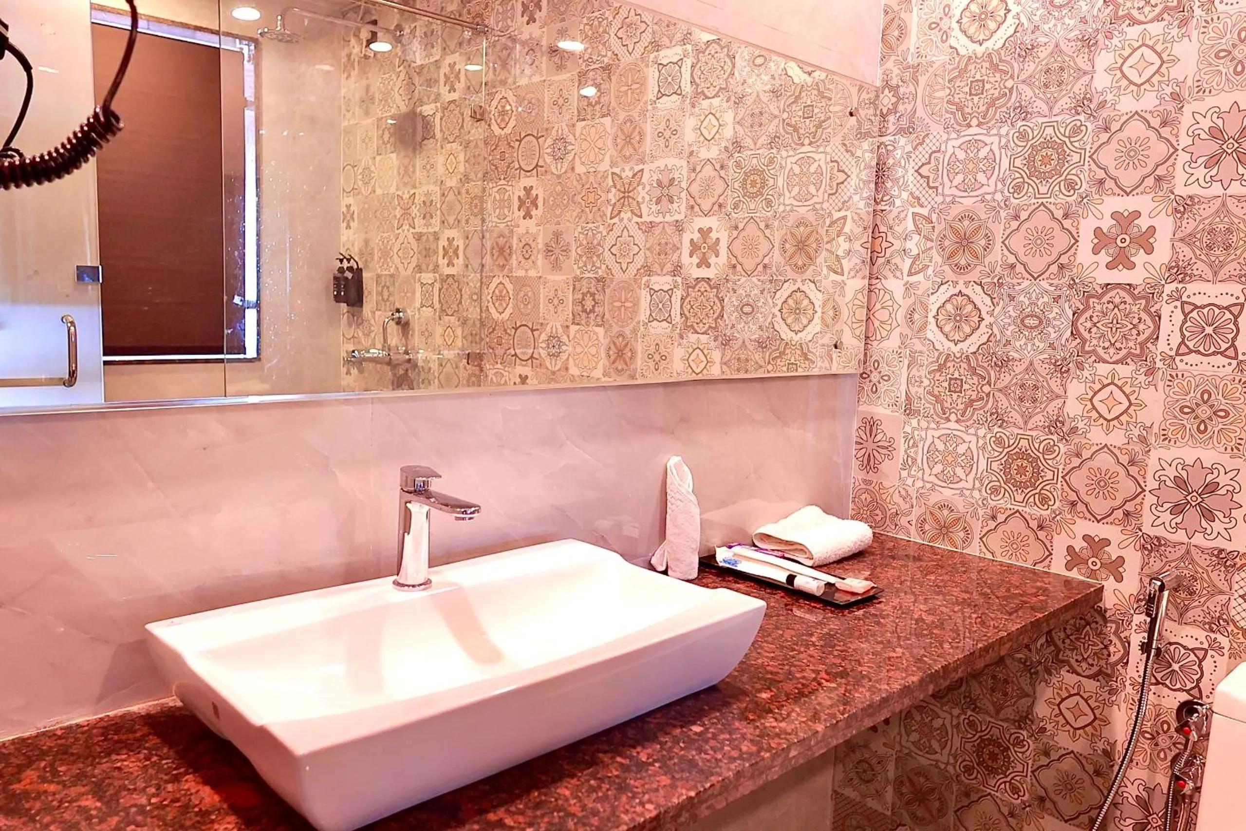 Bathroom in Blue Pine Resort