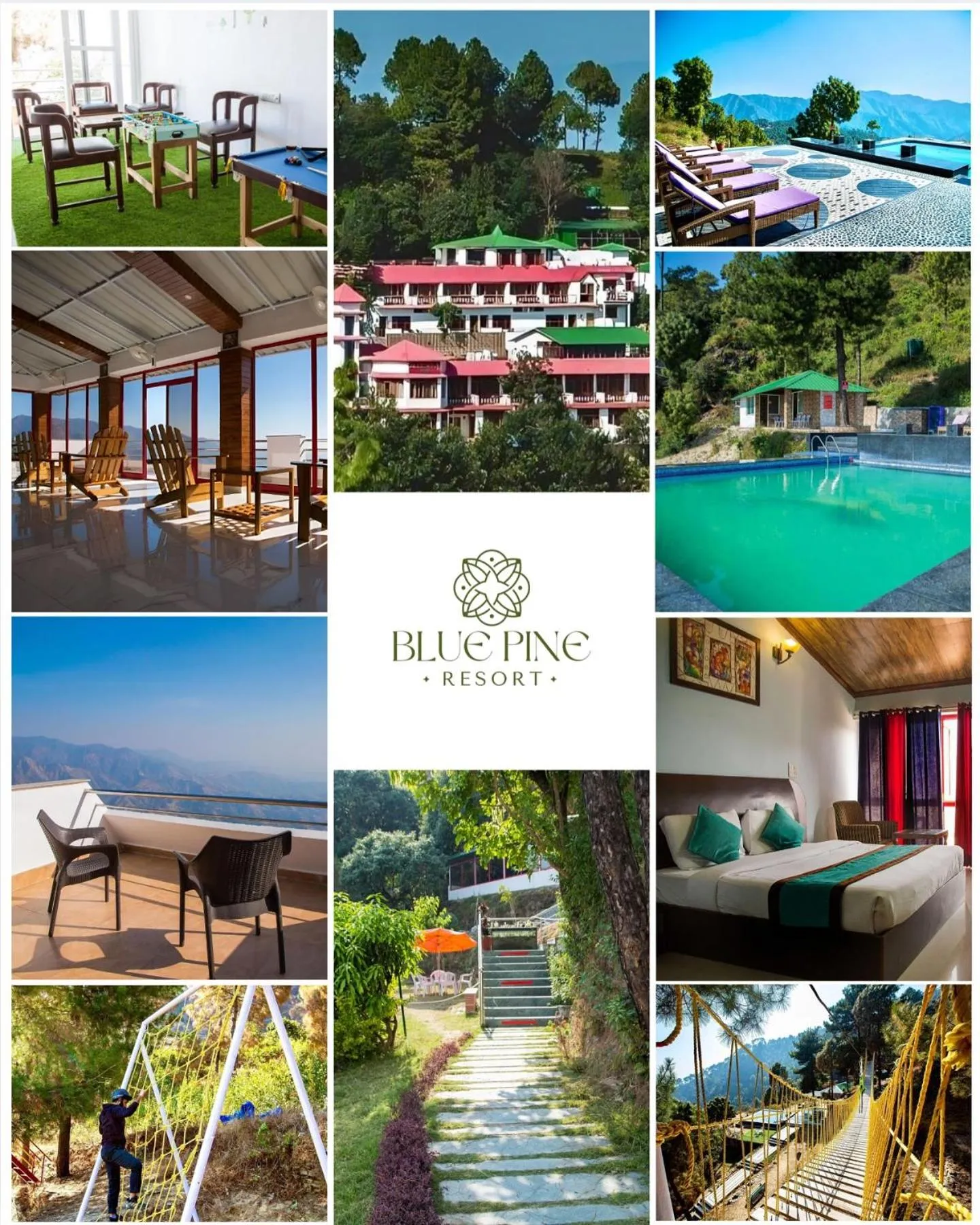 Natural landscape in Blue Pine Resort