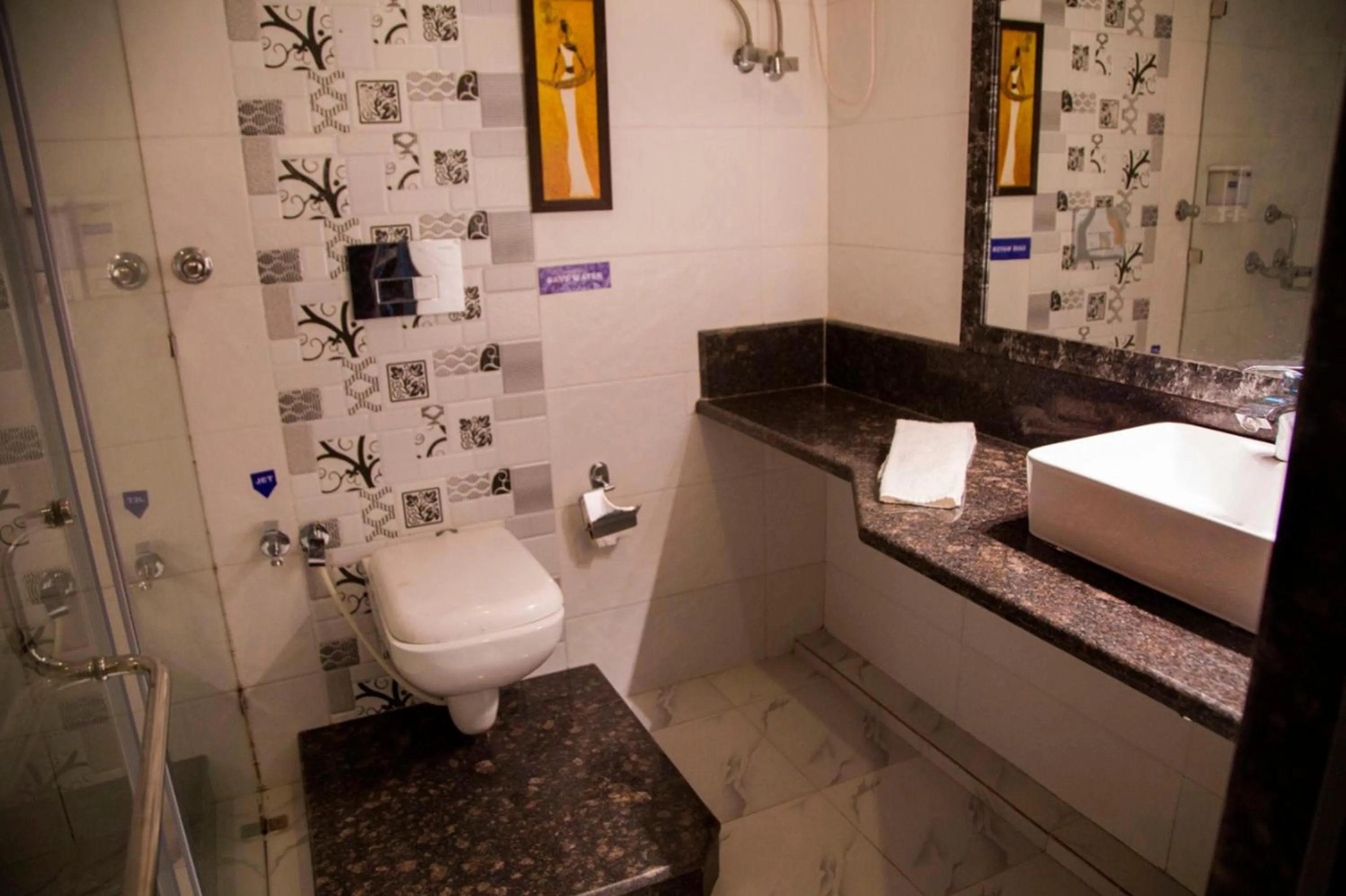 Bathroom in Blue Pine Resort