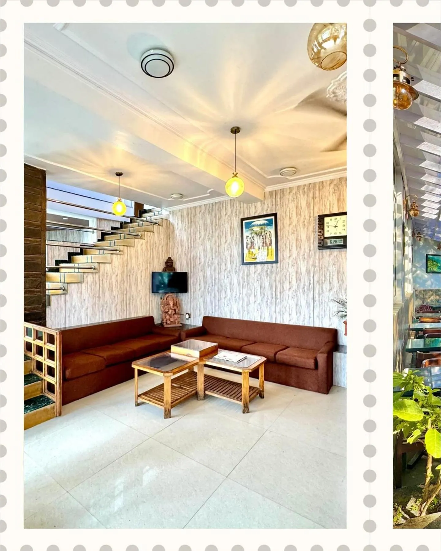 Lobby or reception in Blue Pine Resort