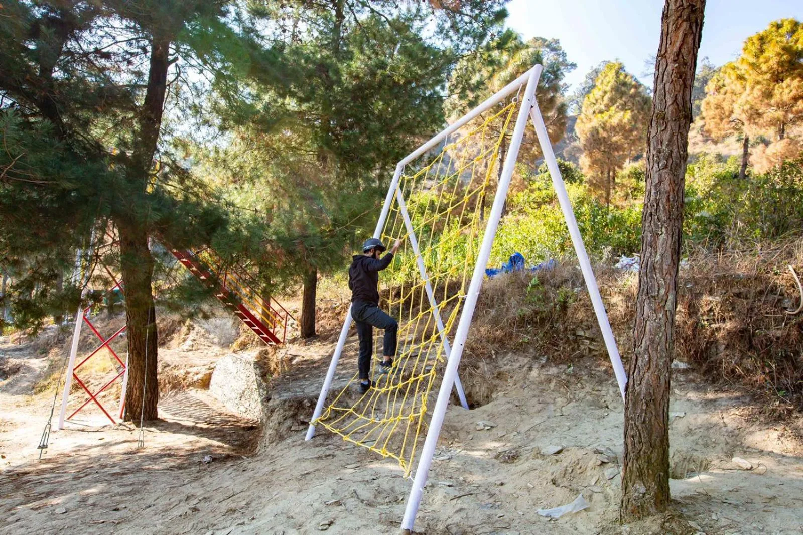 Children play ground in Blue Pine Resort