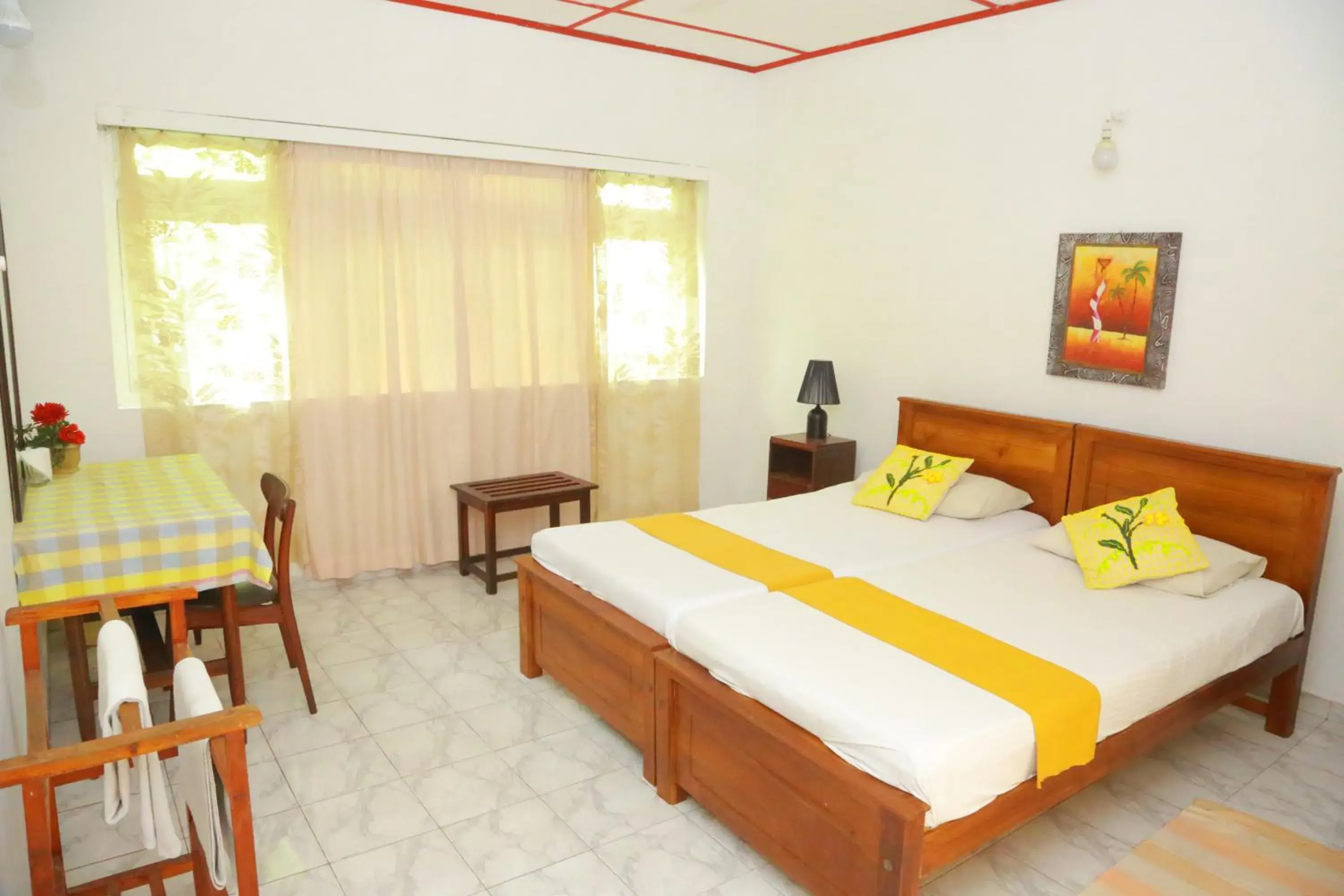 Double or Twin Room (Fan) with 10% Discount on Laundry - single occupancy in Ranveli Beach Resort Double or Twin Room (Fan) with 10% Discount on Laundry - single occupancy in Ranveli Beach Resort