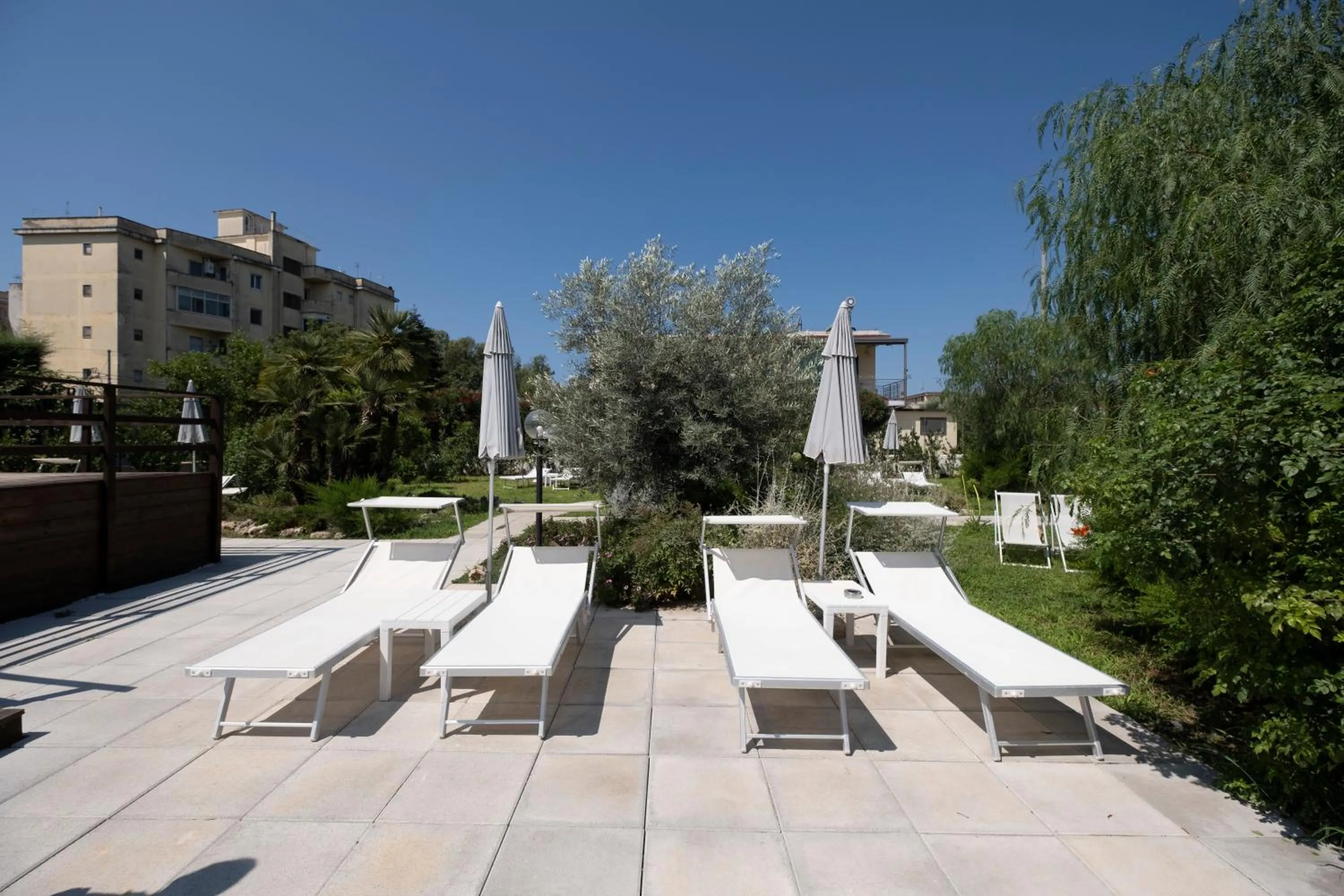 sunbed in Residence O'Sole Mio Pompei