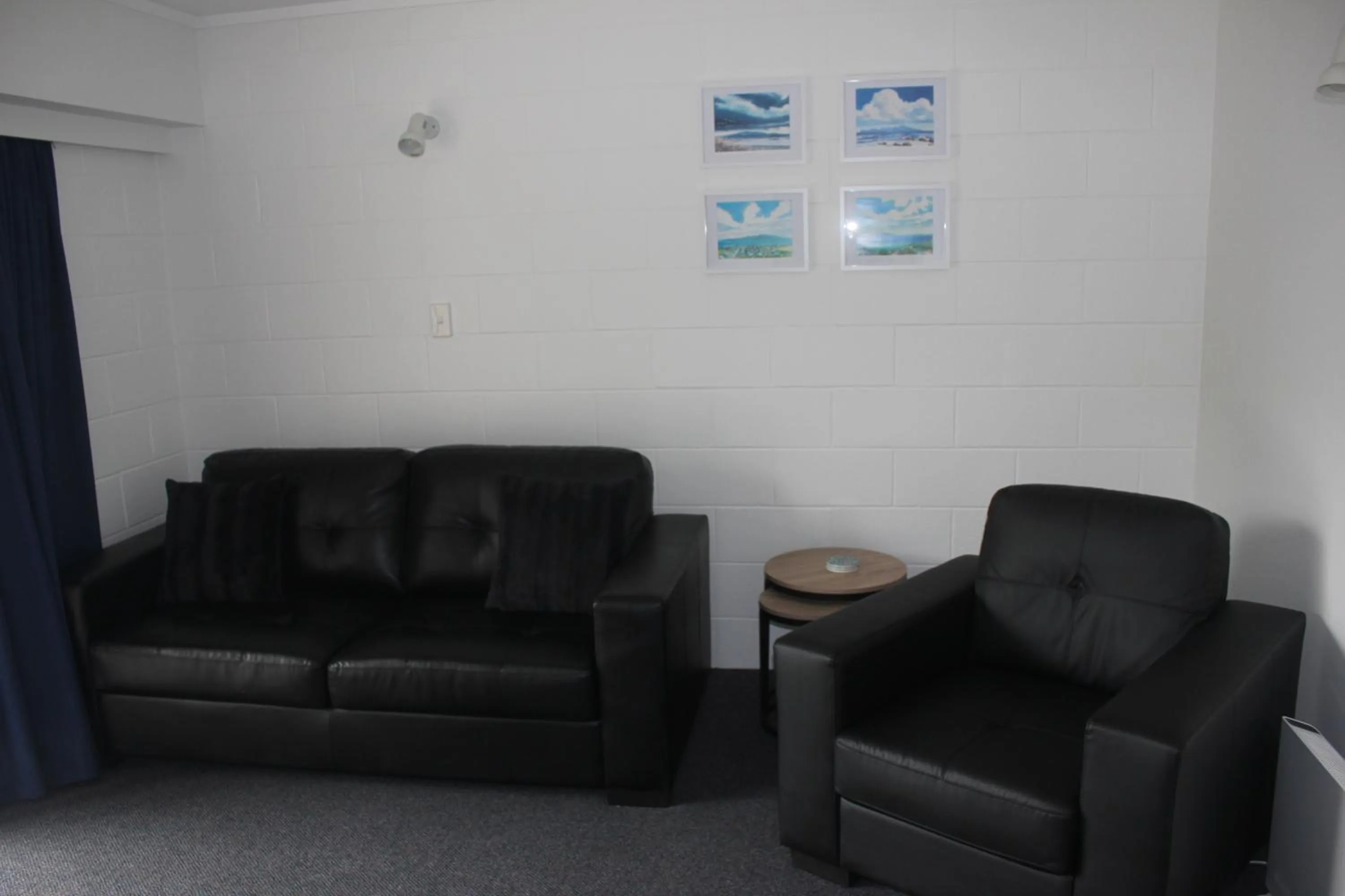 Living room in Kapiti Gateway Motel