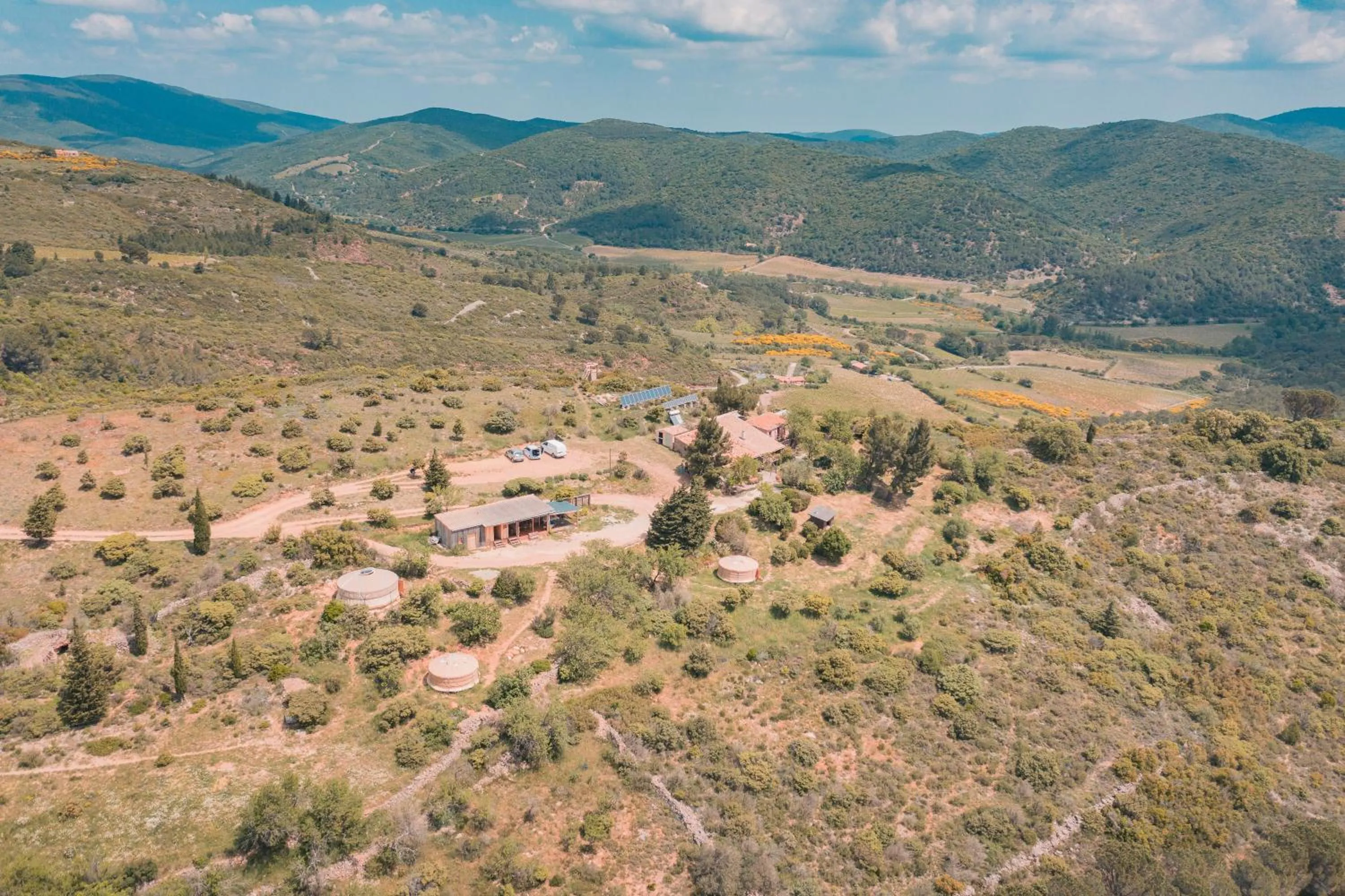 Bird's eye view in Chambres d'hôtes Gîte Saint Roch