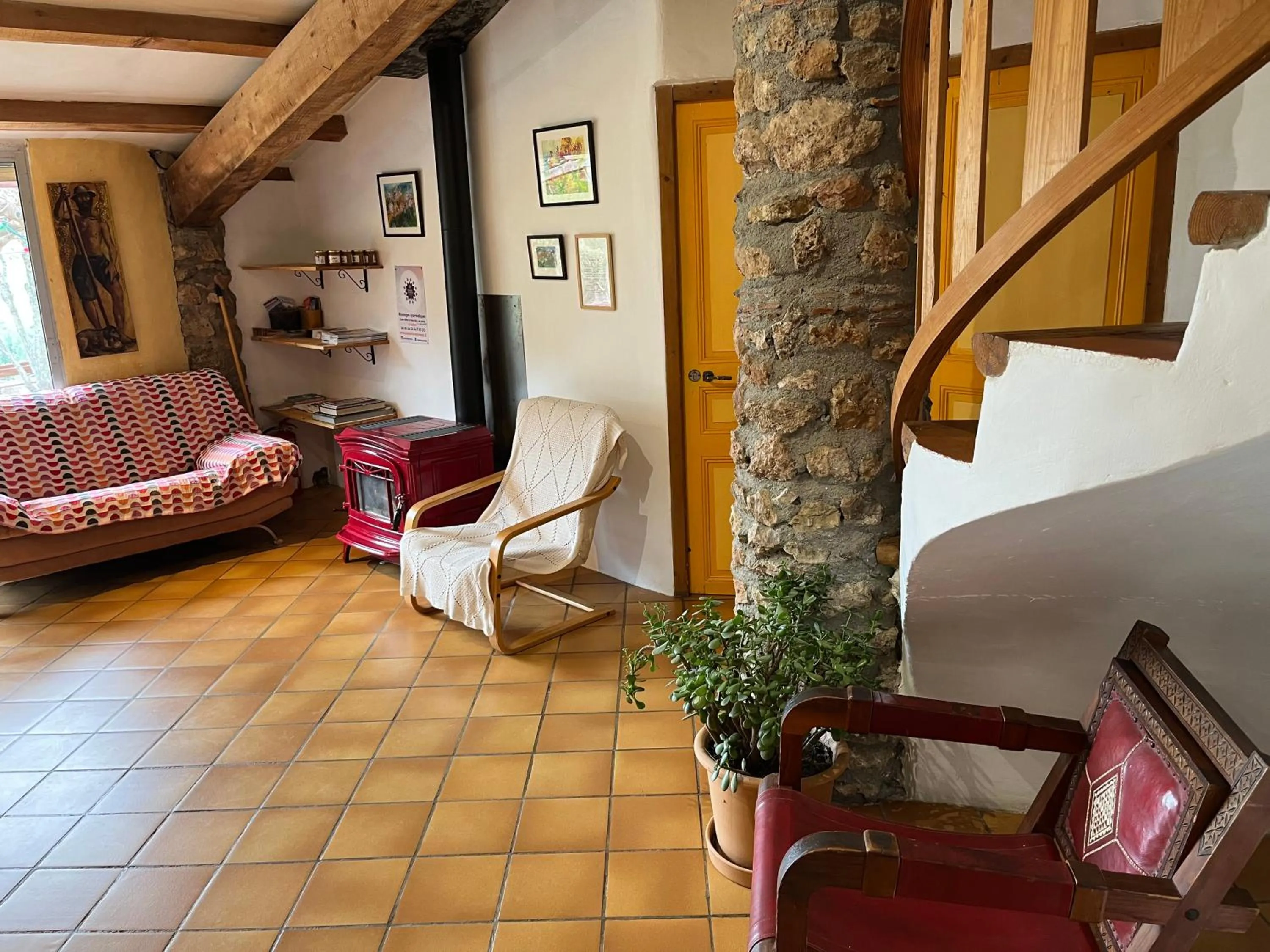 Living room in Chambres d'hôtes Gîte Saint Roch