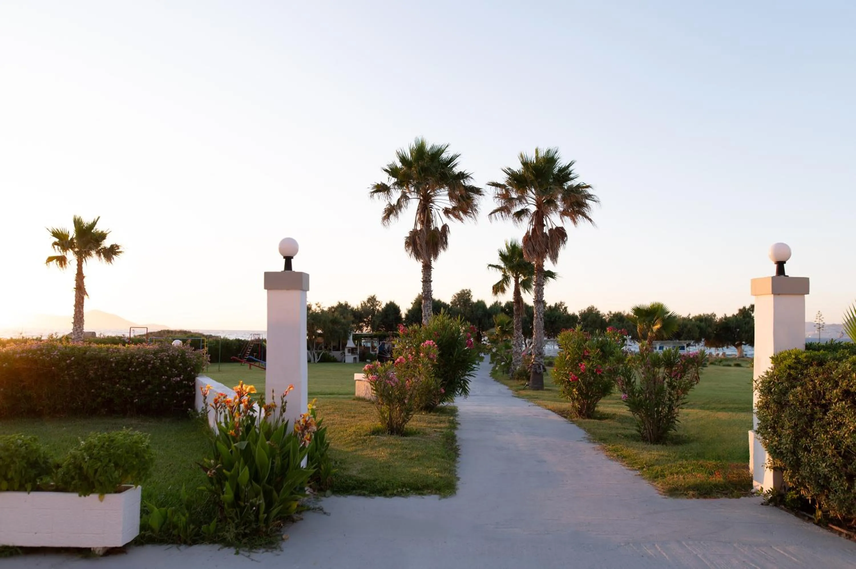 Natural landscape in Costa Angela Seaside Resort