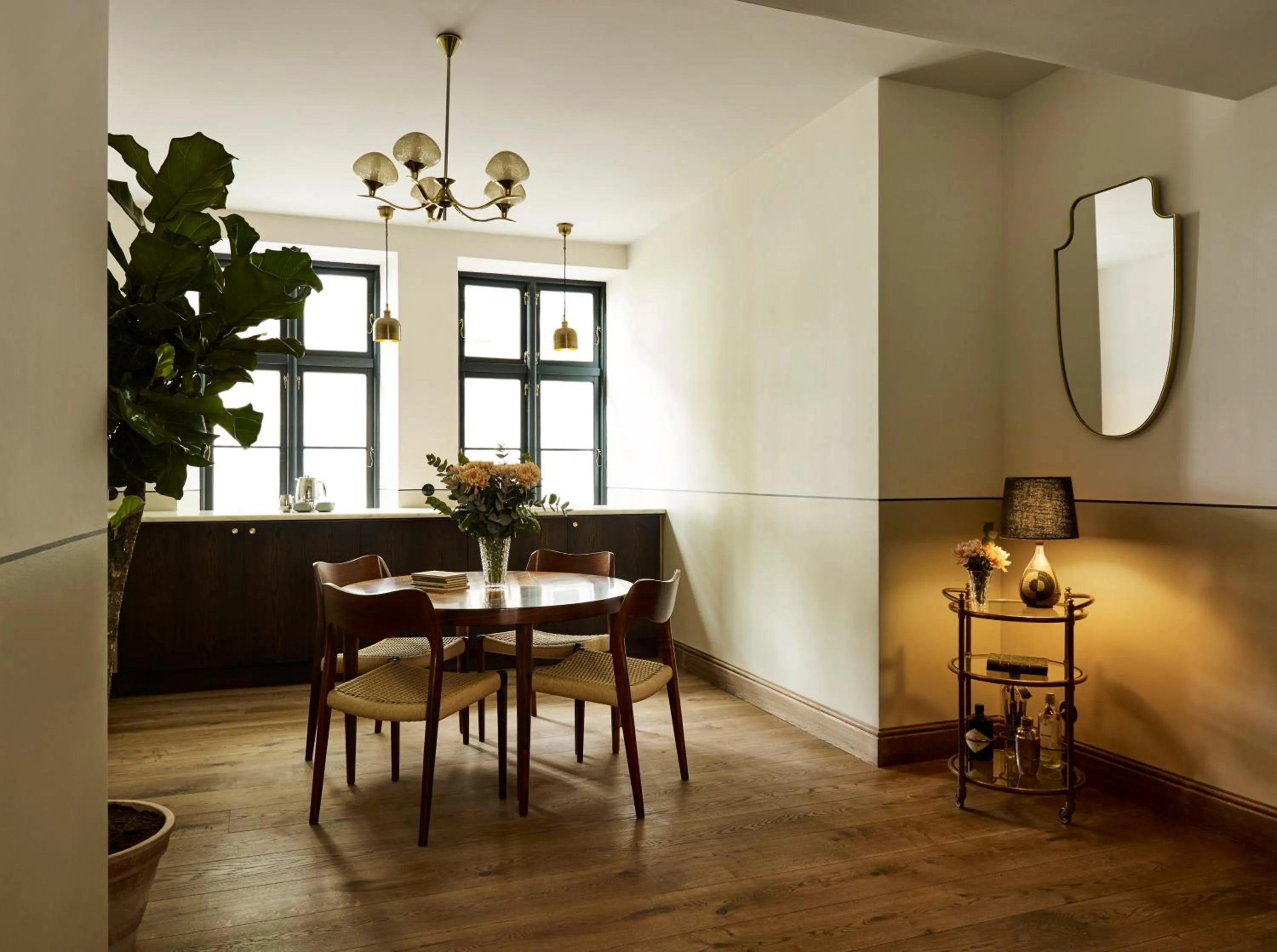 Kitchen or kitchenette in Hotel Sanders