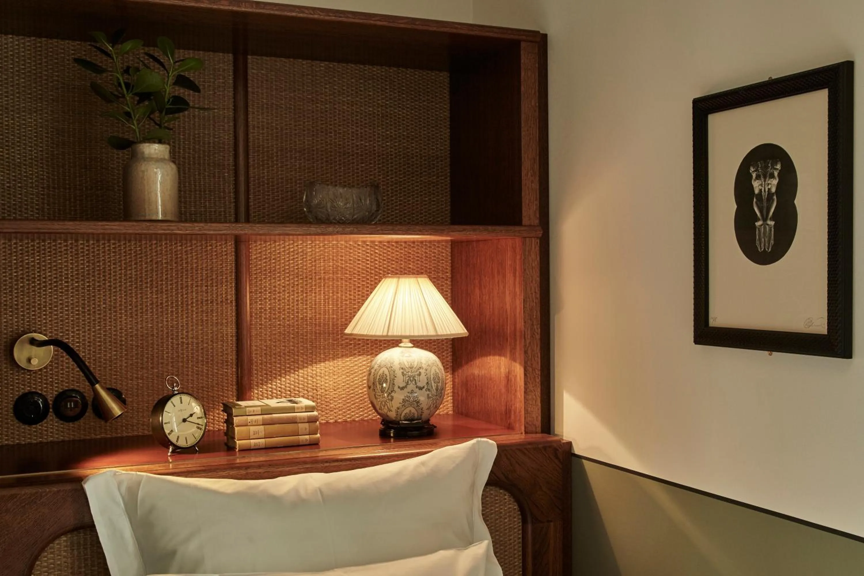 Bed in Hotel Sanders