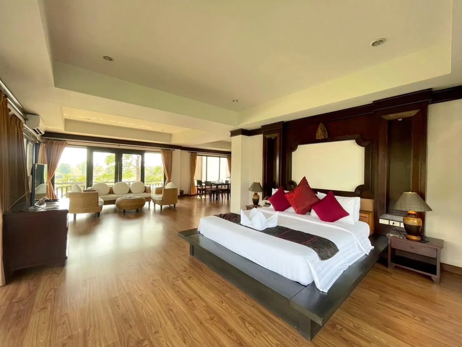 Bed in Gassan Legacy Golf Club