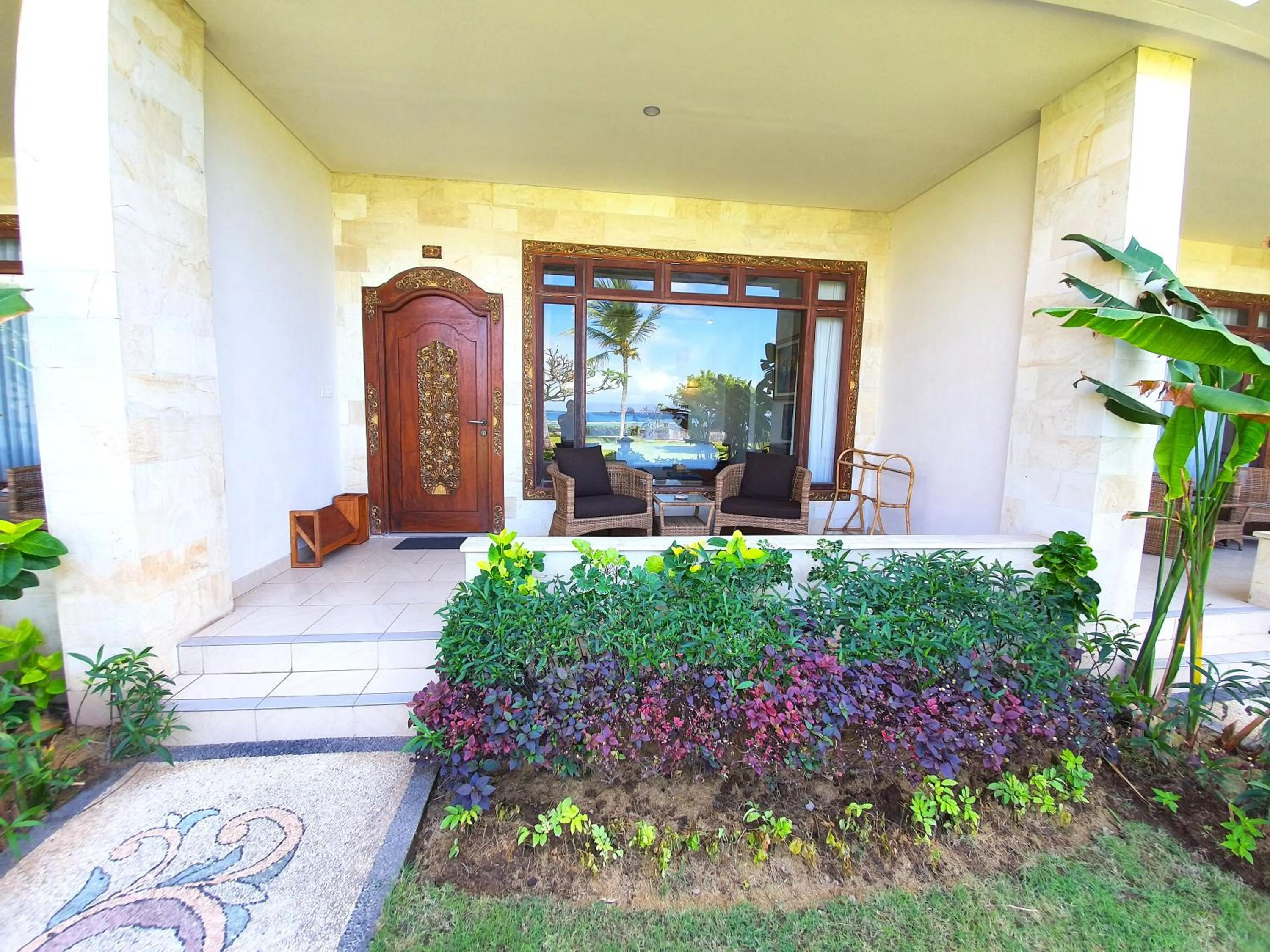 Patio in Hotel Genggong