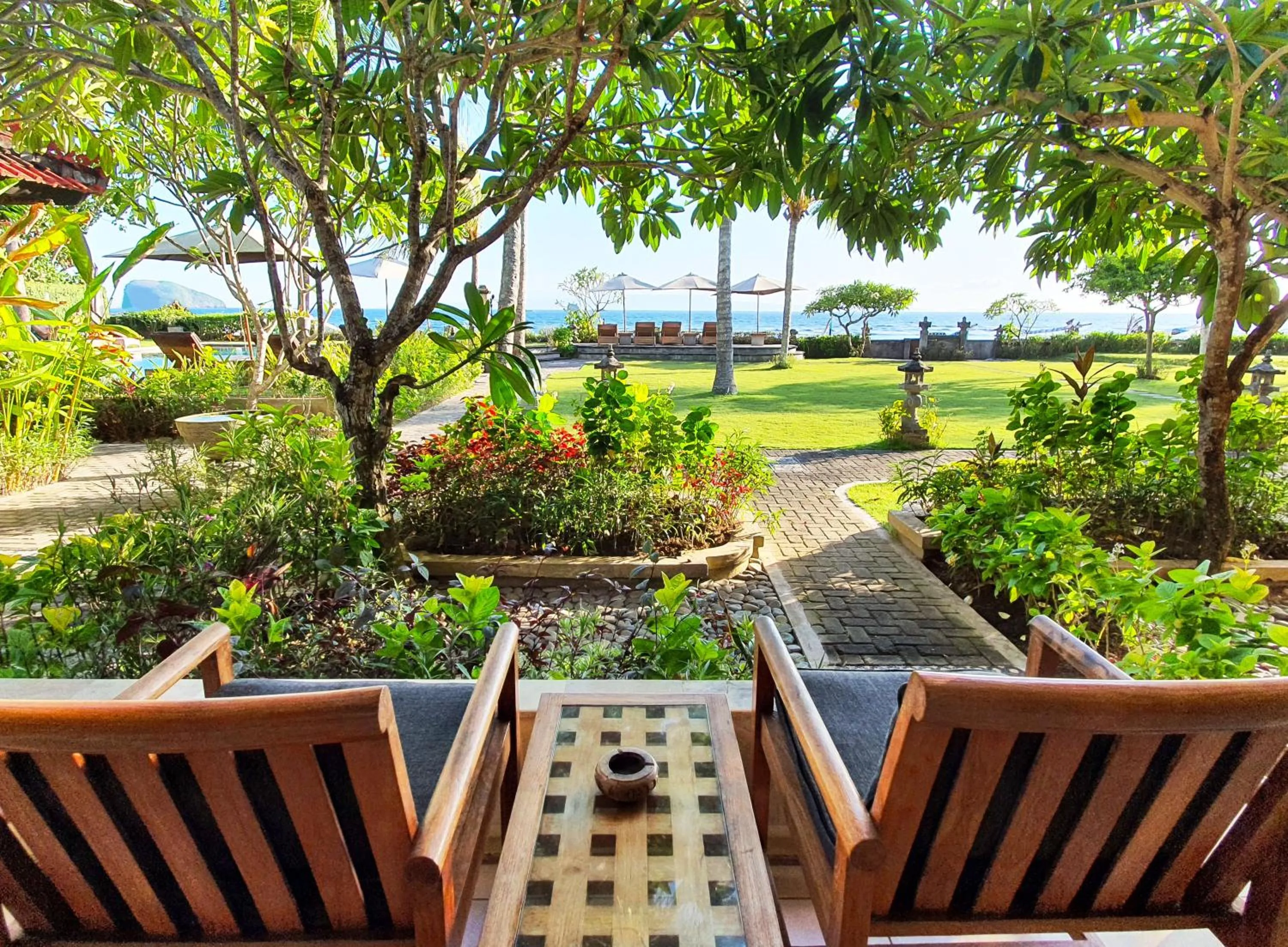 Balcony/Terrace in Hotel Genggong