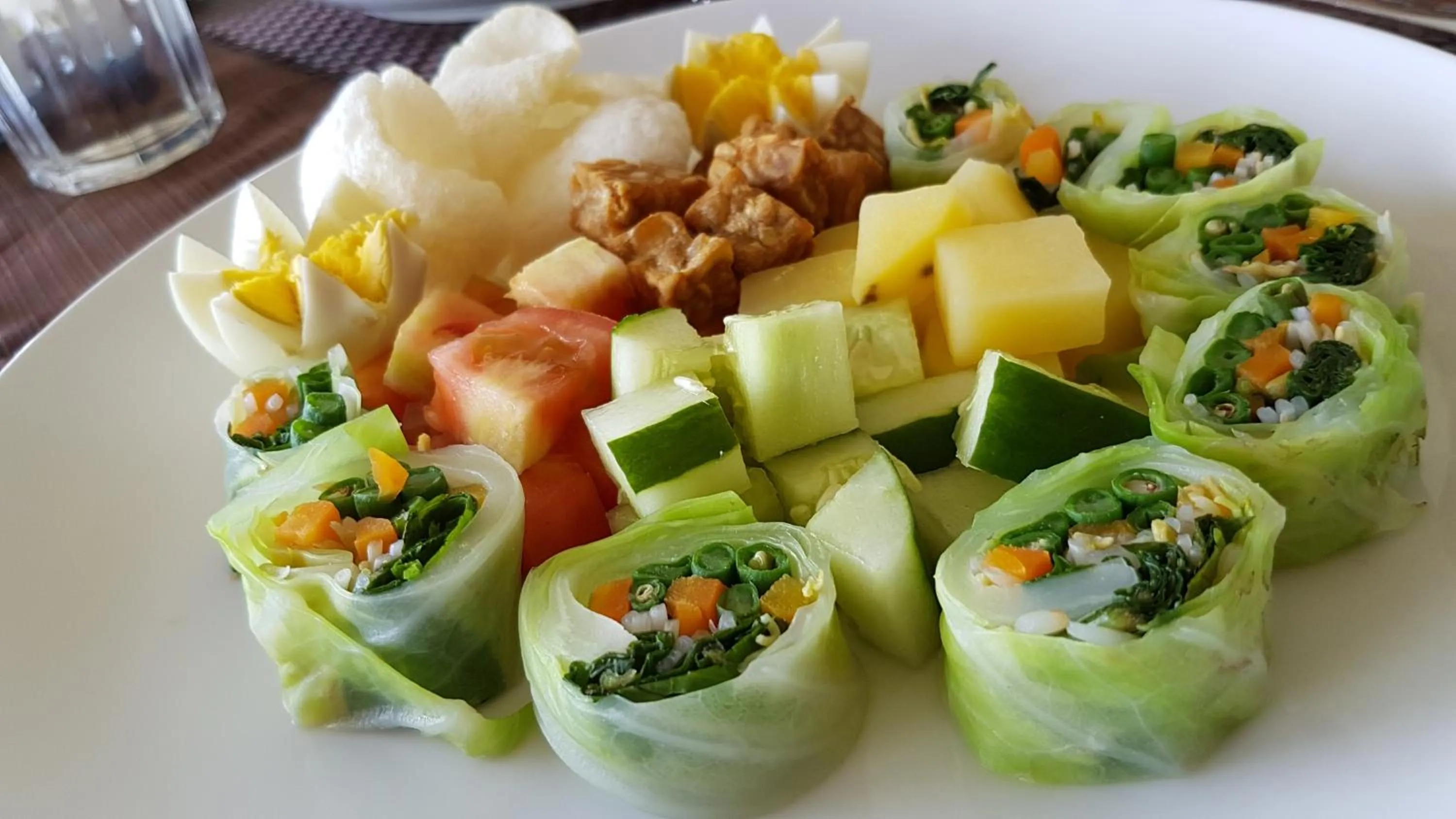 Food close-up in Hotel Genggong