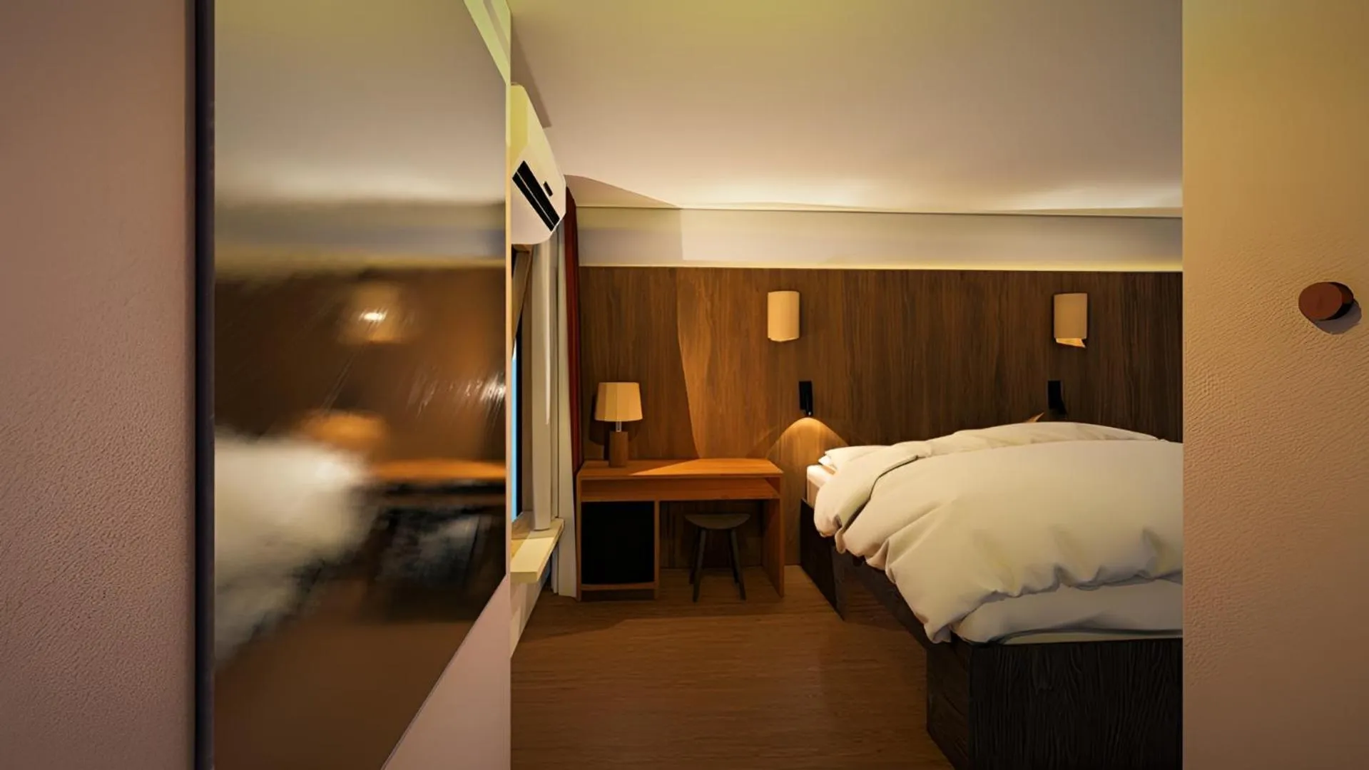 Bed in Hotel The Exchange