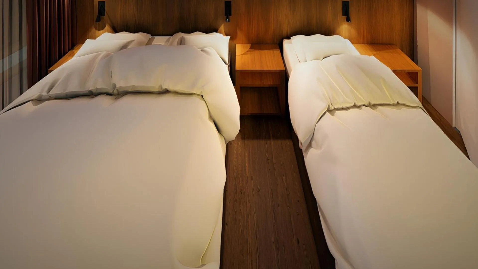 Bed in Hotel The Exchange