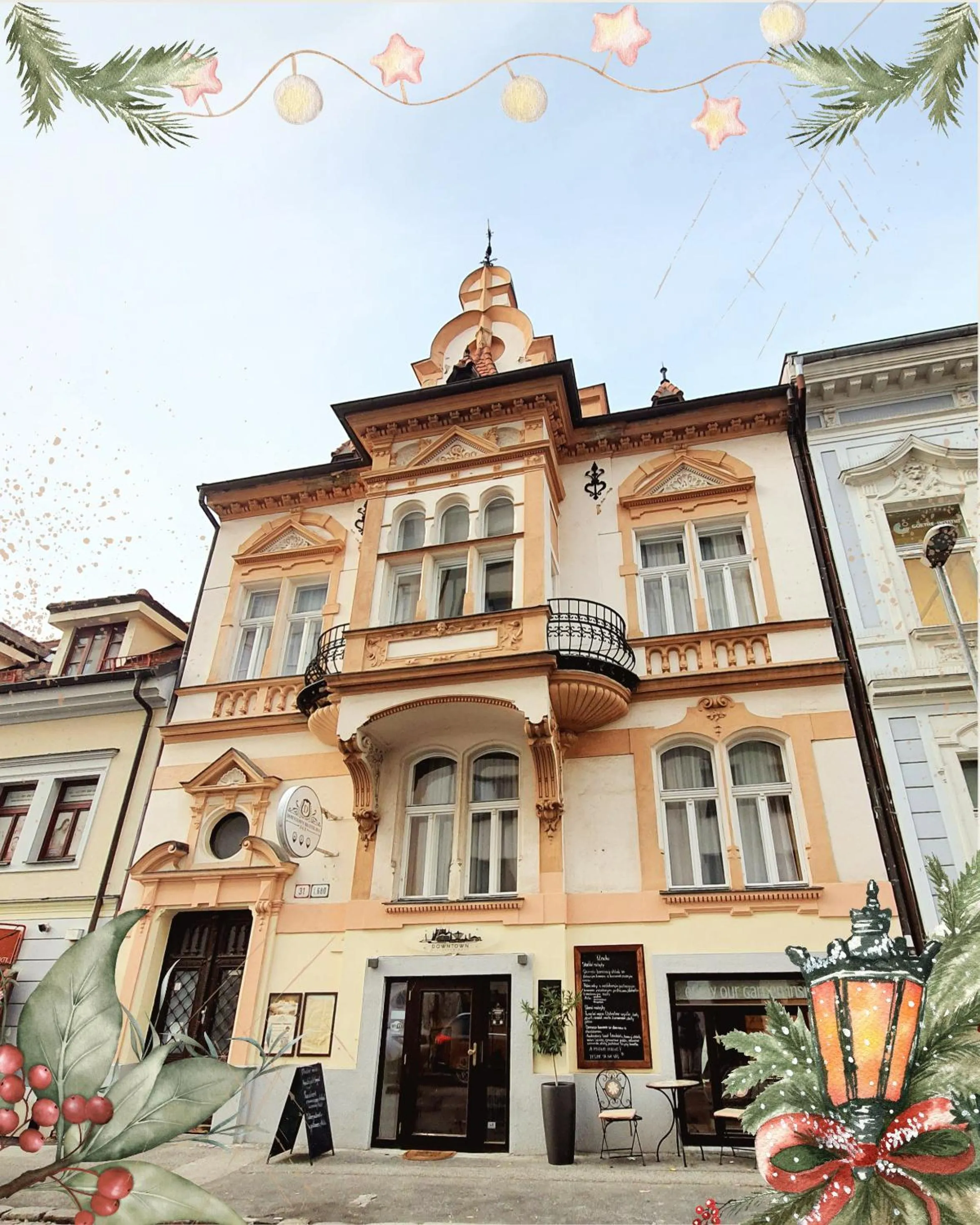 Property building in Downtown Bratislava B&B
