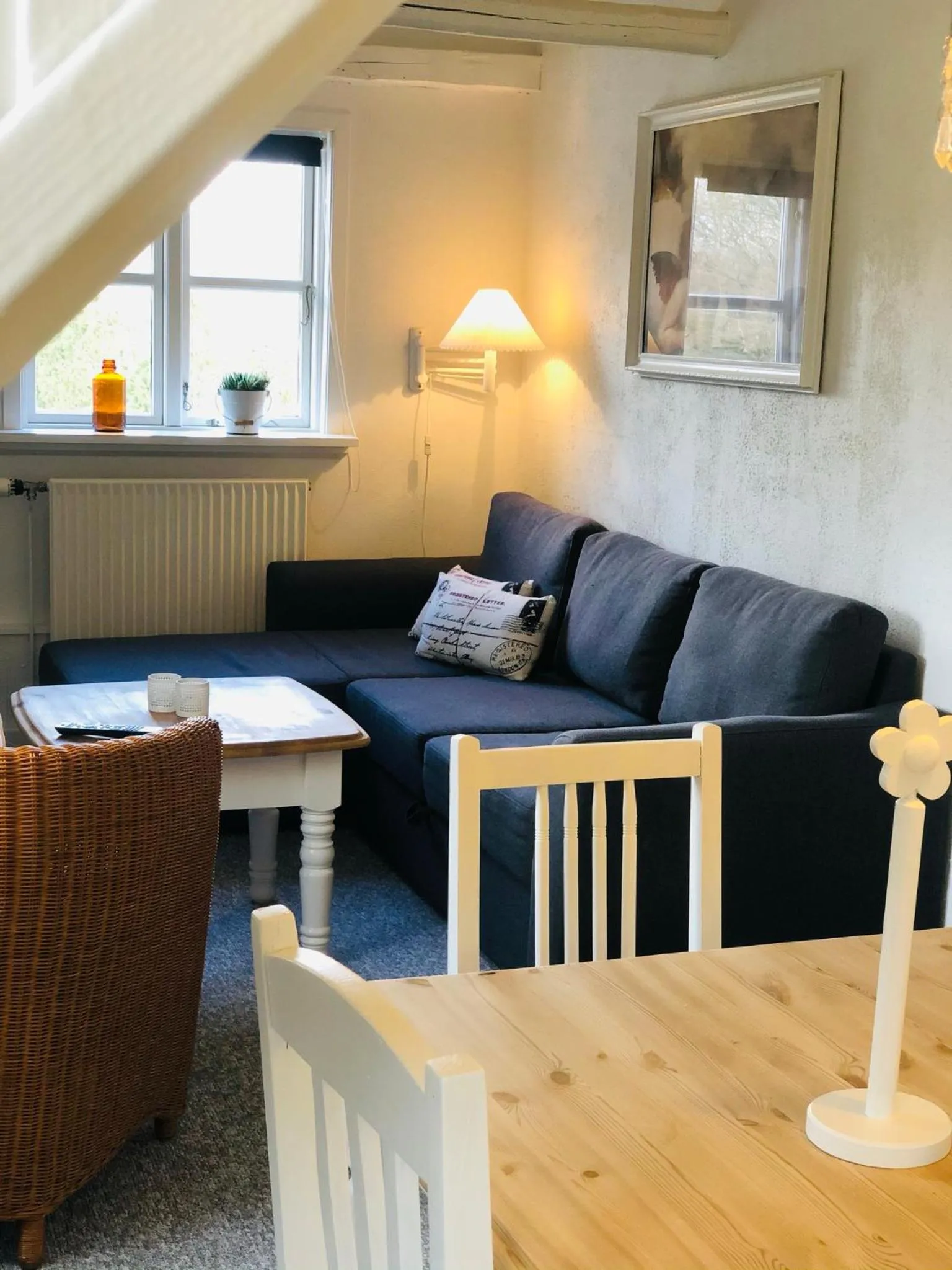 Seating area in Pension Lærkelill