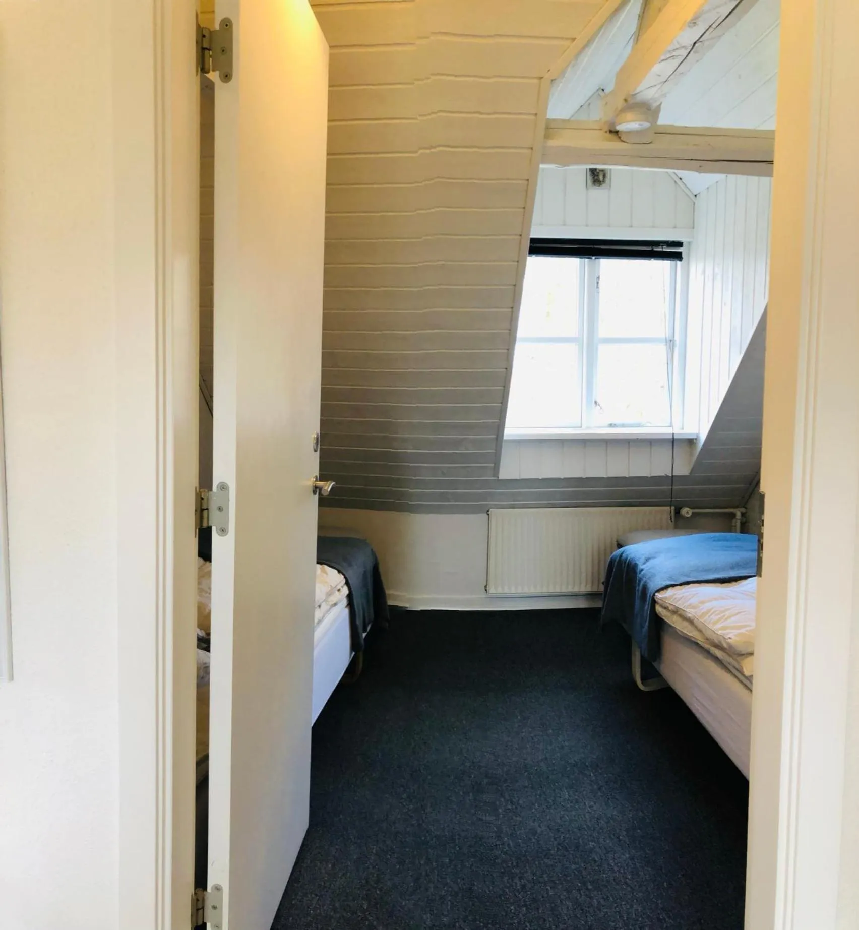 Bedroom, Bed in Pension Lærkelill