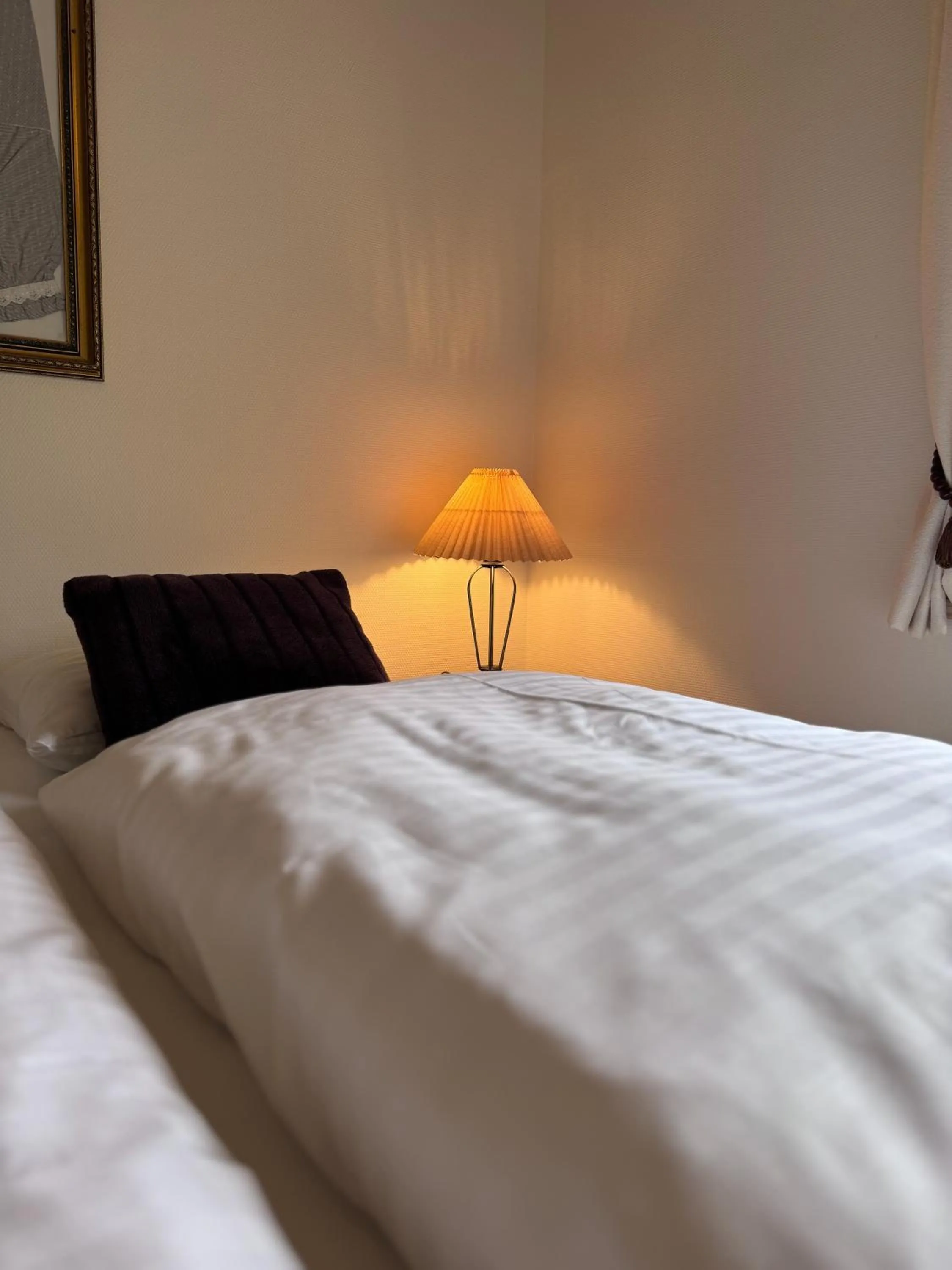 Bed in Pension Lærkelill