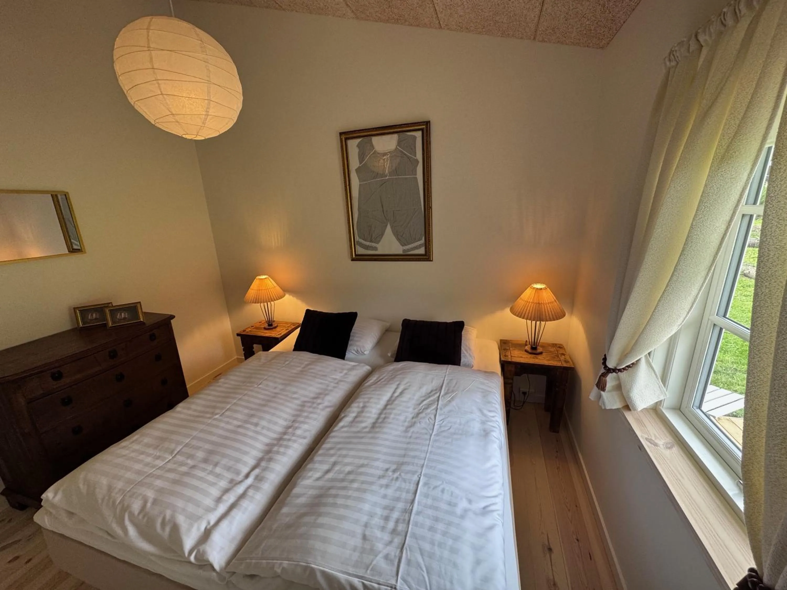 Bed in Pension Lærkelill