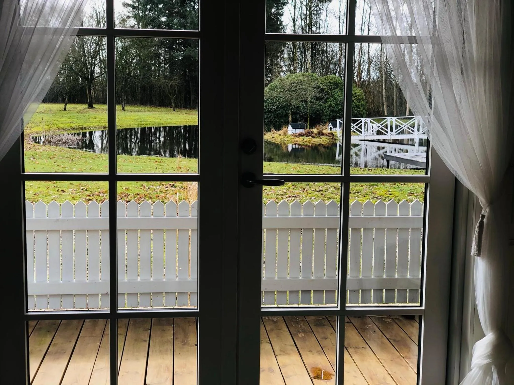 Garden in Pension Lærkelill