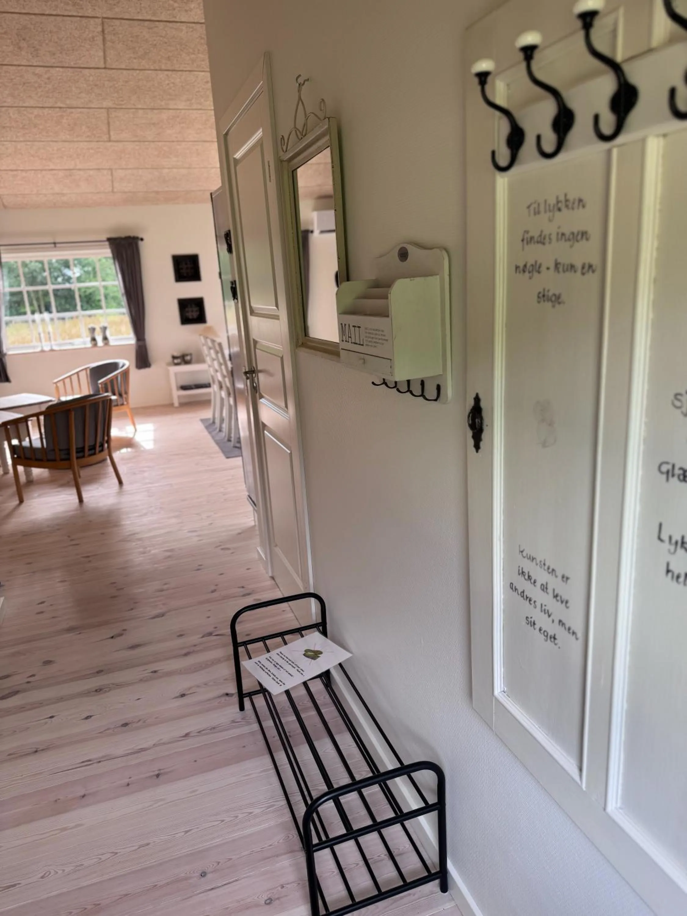 Facade/entrance in Pension Lærkelill