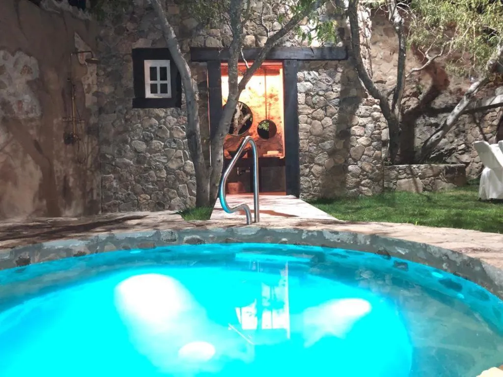 Swimming pool in Hotel de Piedra