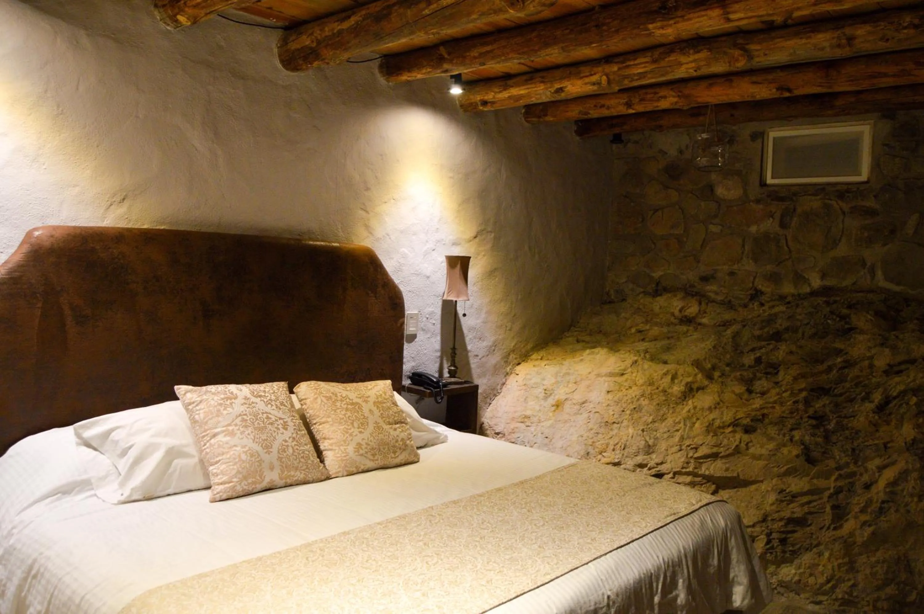 Bed in Hotel de Piedra
