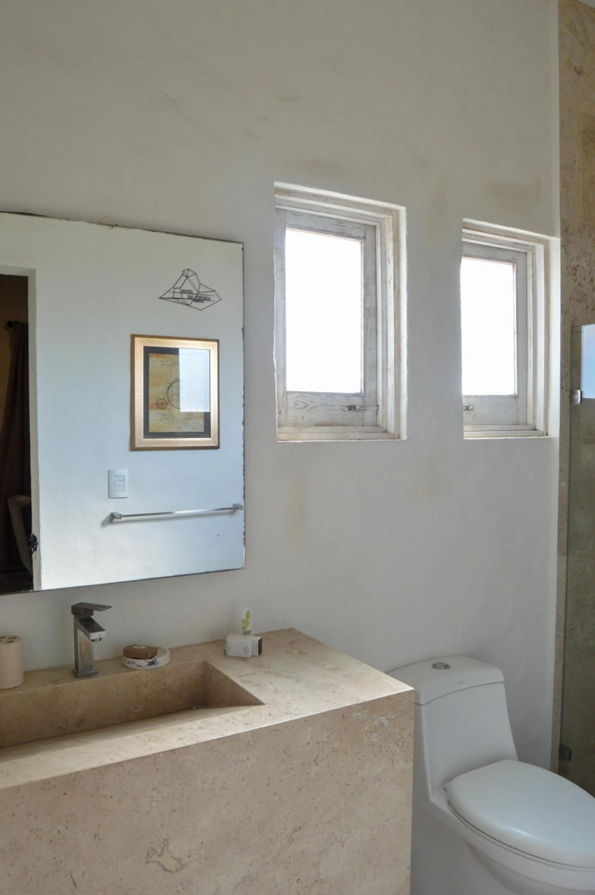 Bathroom in Hotel de Piedra