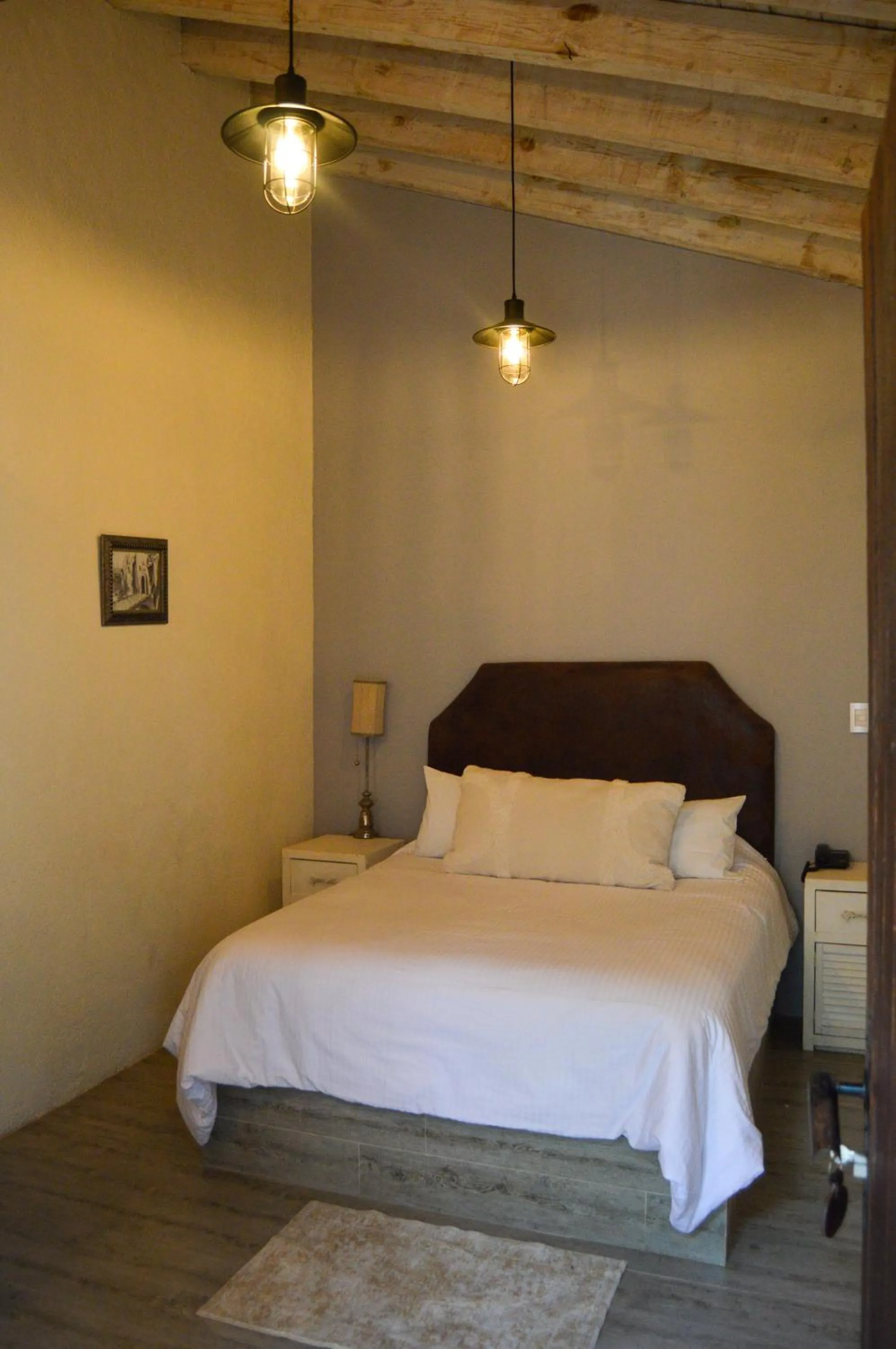 Bed in Hotel de Piedra