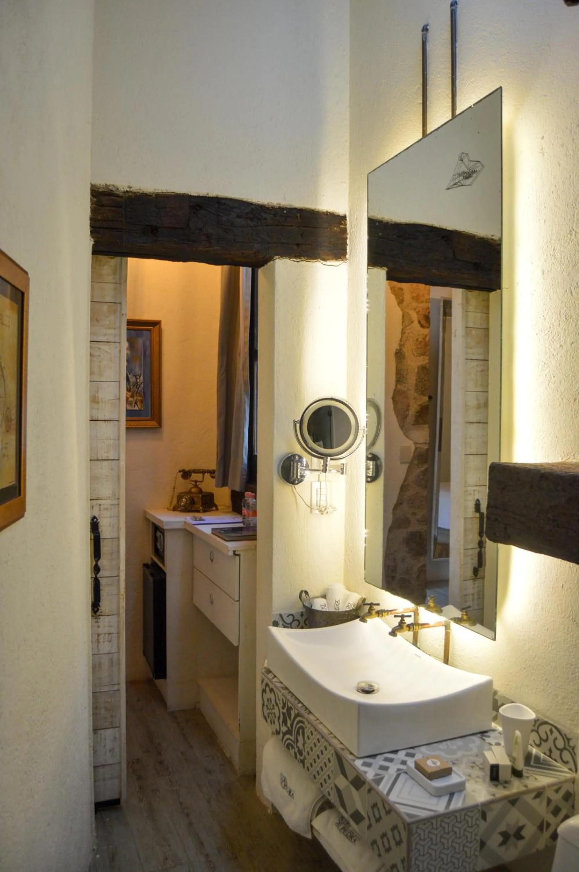 Bathroom in Hotel de Piedra
