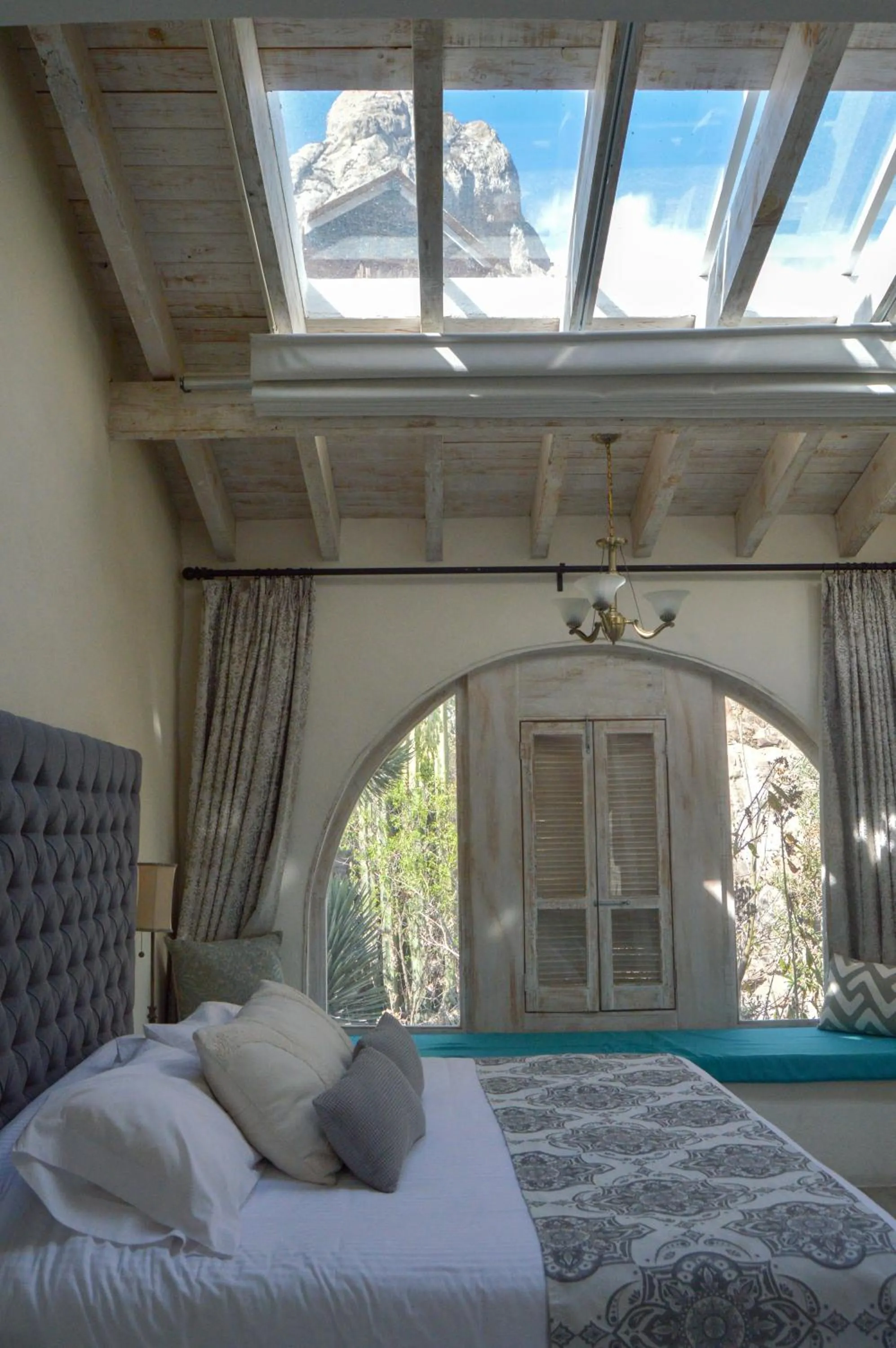 Bed in Hotel de Piedra