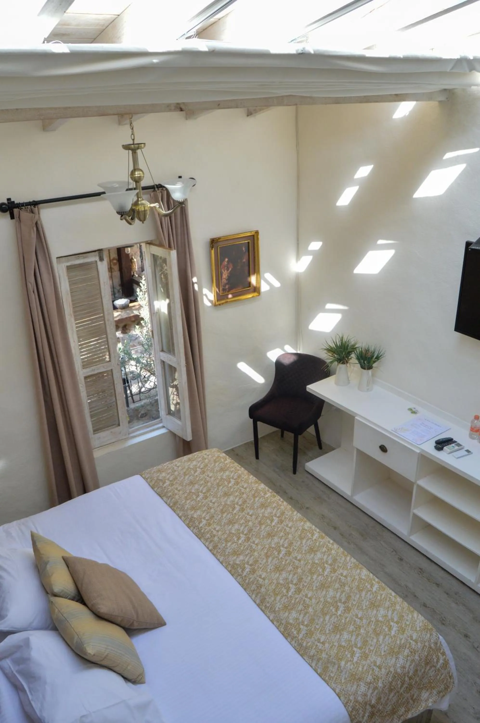 Bed in Hotel de Piedra