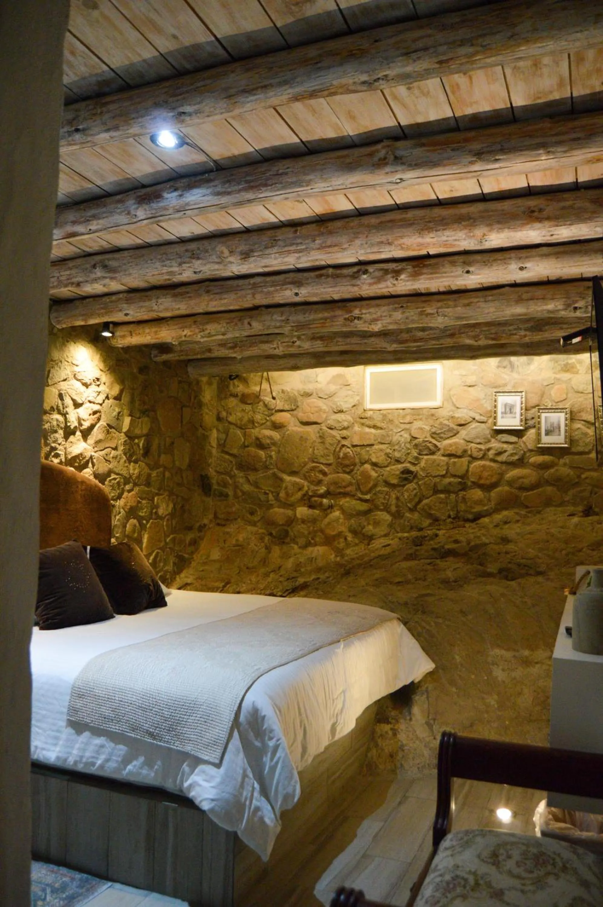 Bed in Hotel de Piedra