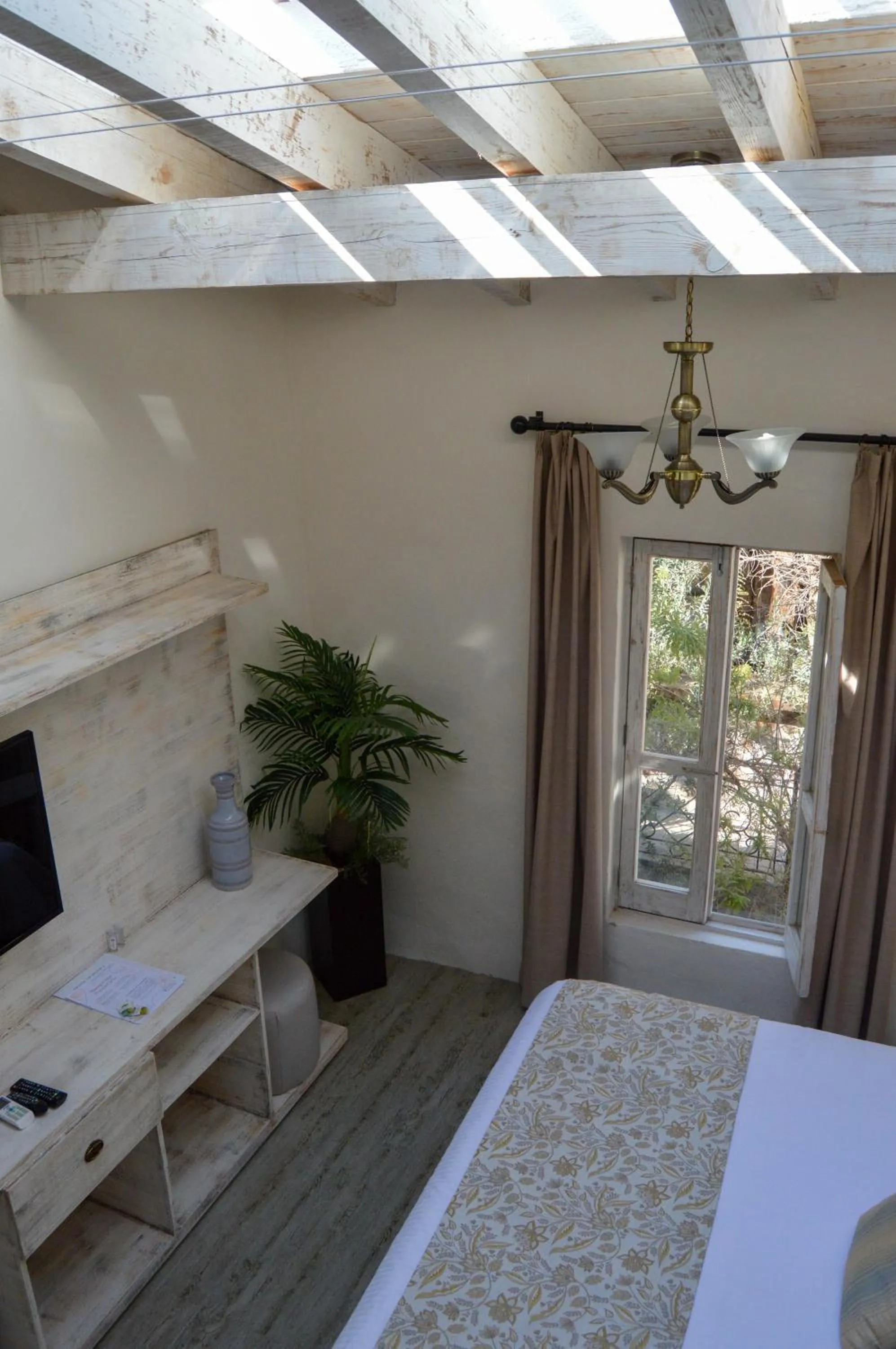 Bed in Hotel de Piedra